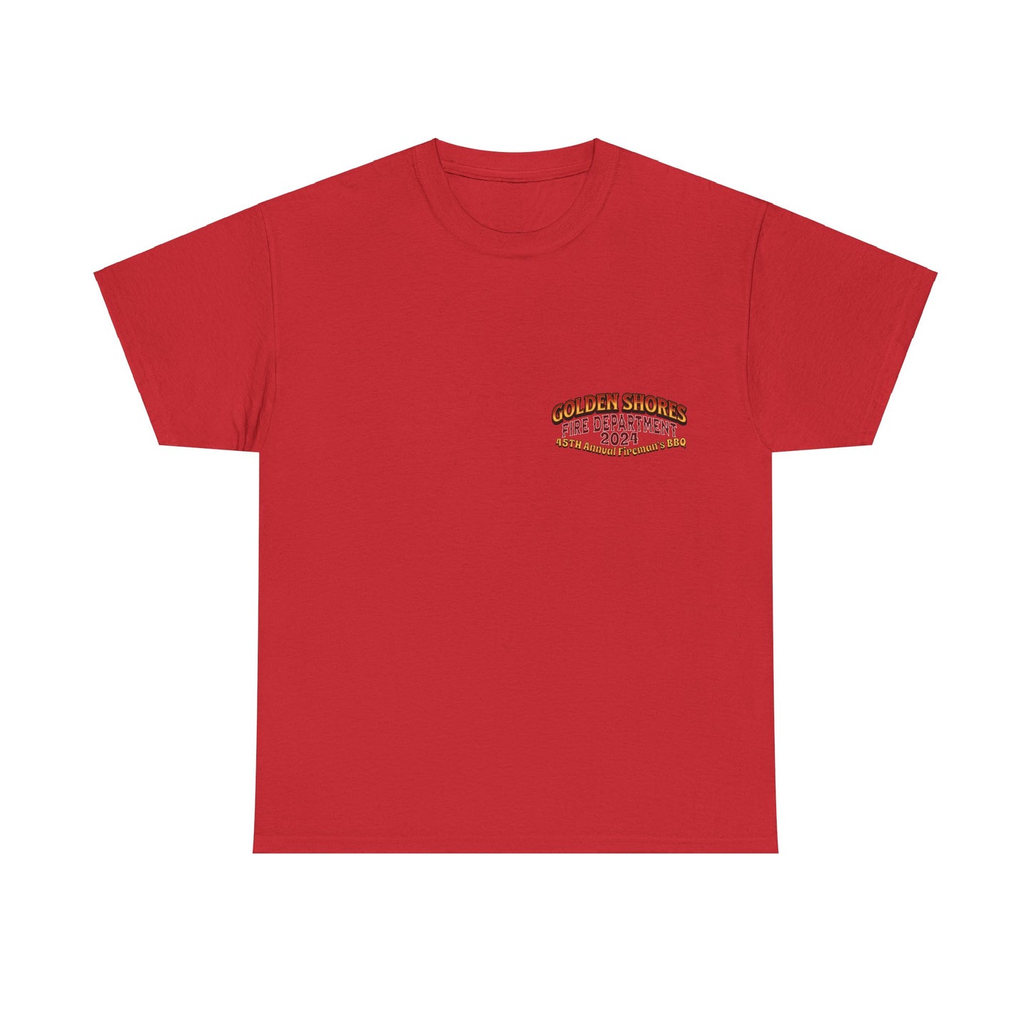 GSFD BBQ Unisex Heavy Cotton Tee