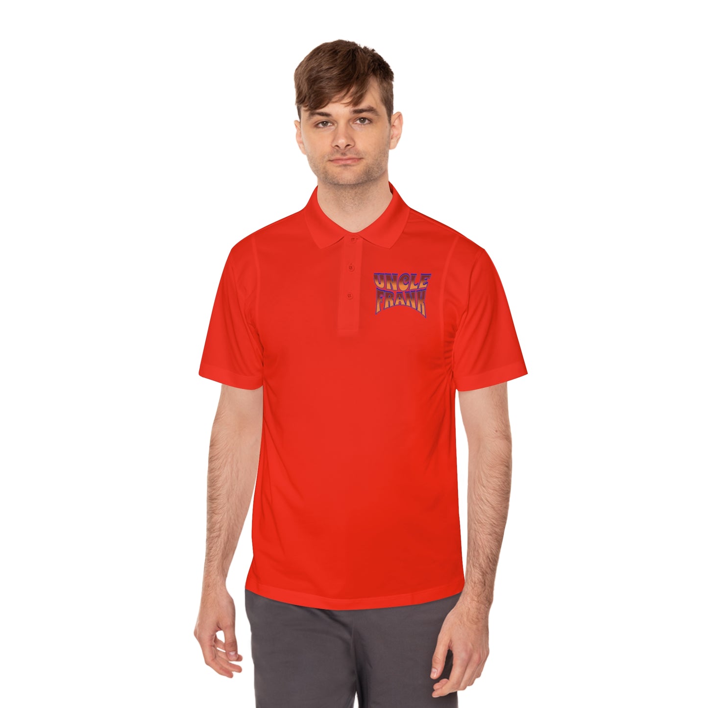 UNCLE FRANK Men's Sport Polo Shirt