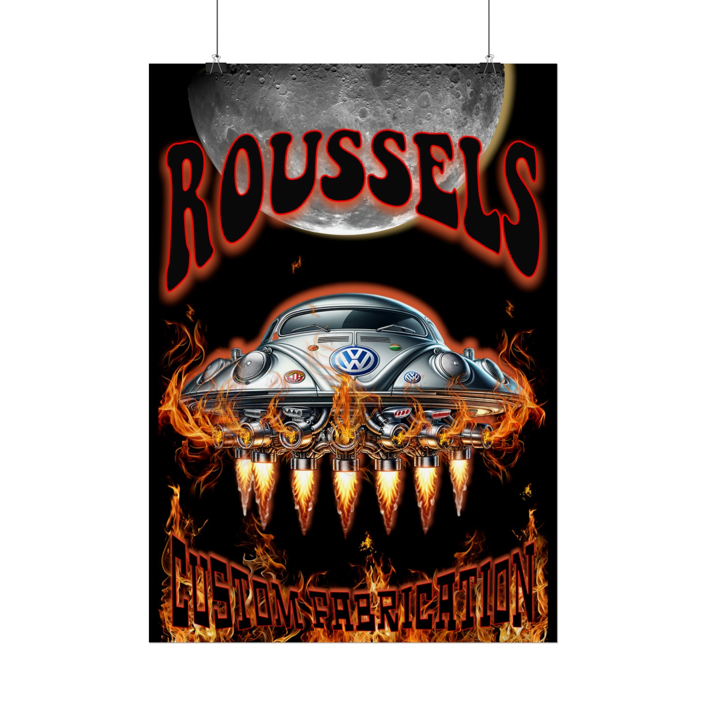 ROUSSEL'S CUSTOM LIMITED EDITION Rolled Posters
