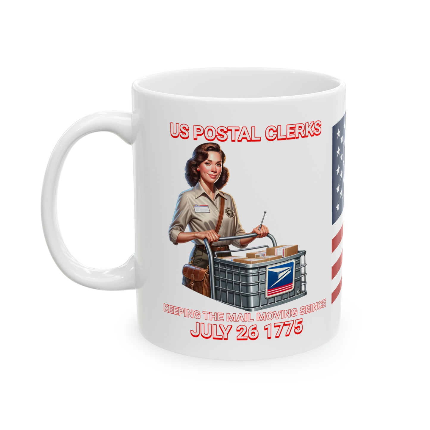 POSTAL CLERK 11oz MUG