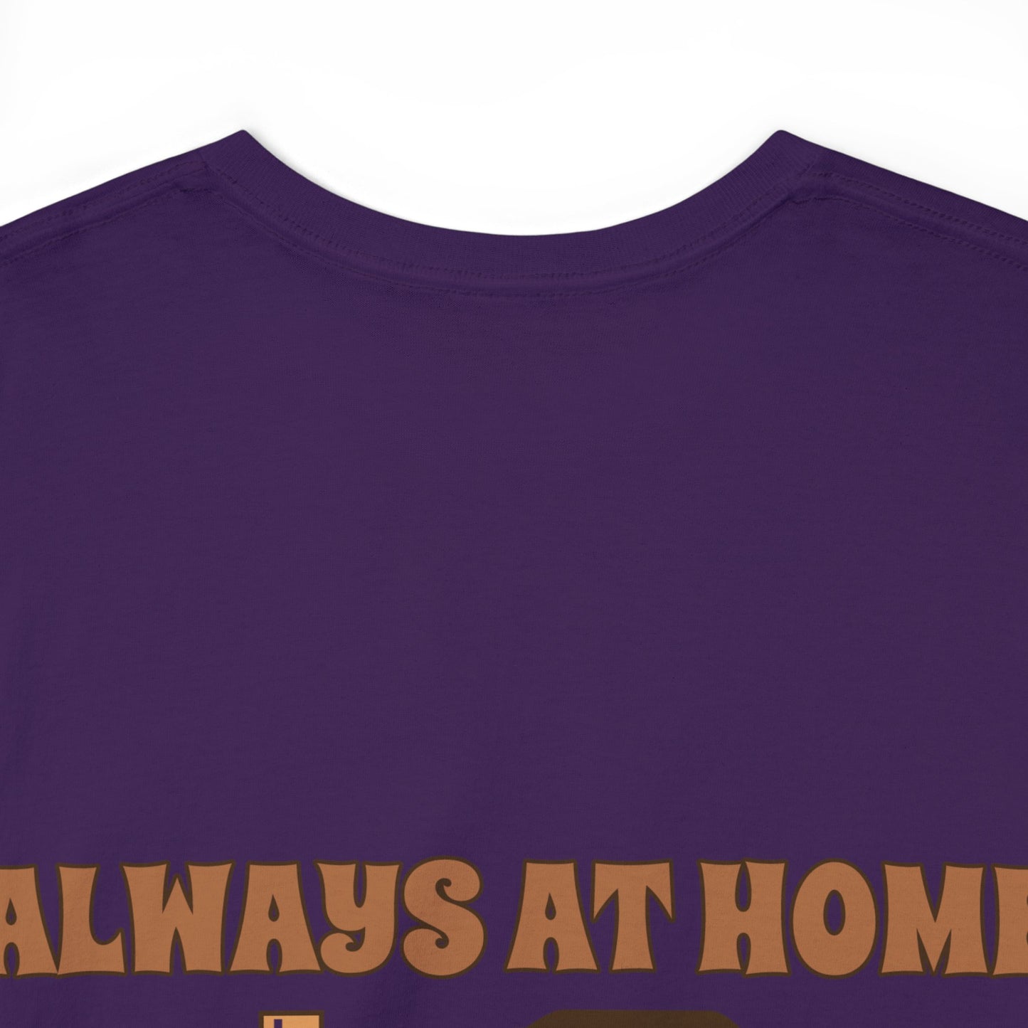 CAMPING ON BACK Unisex Heavy Cotton Tee