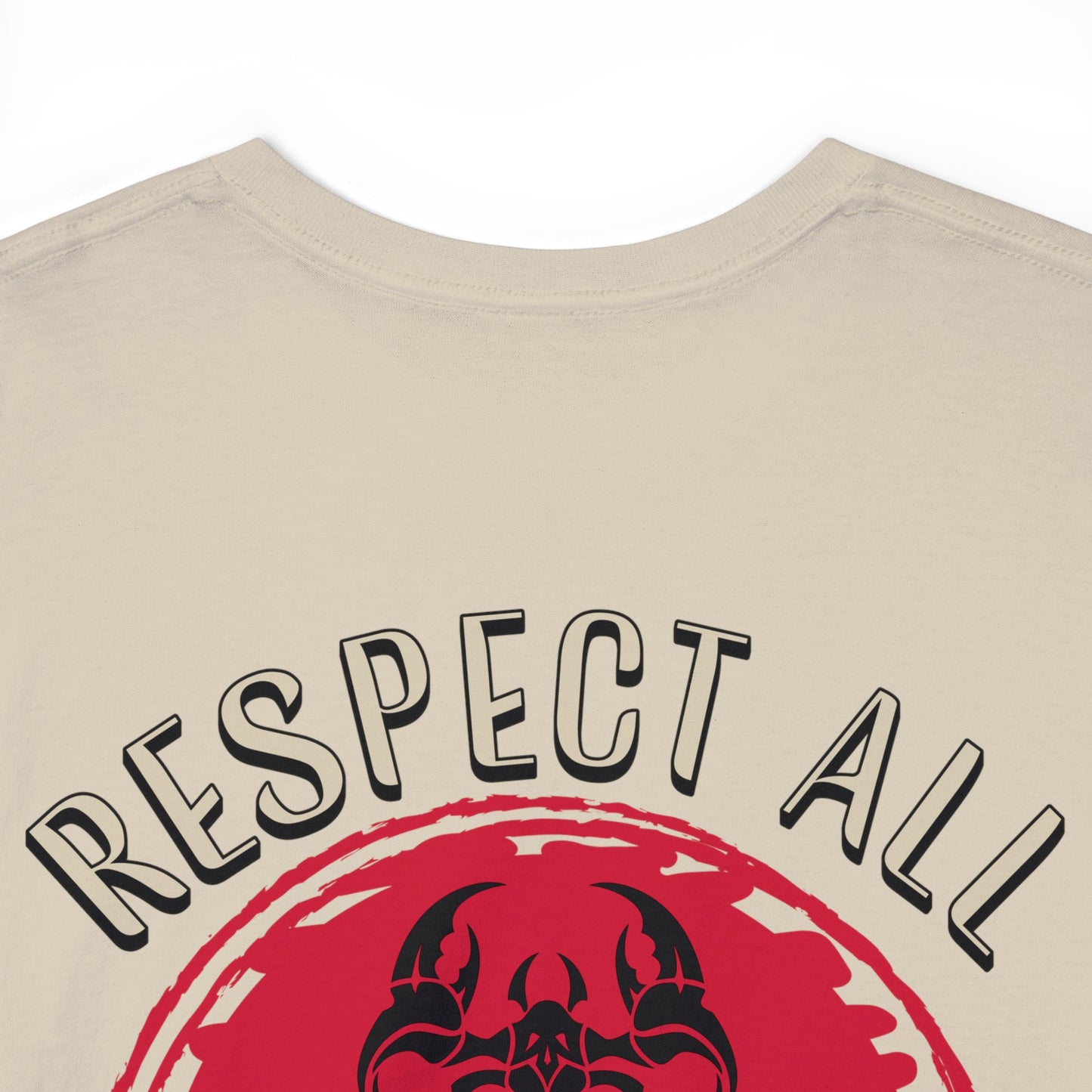 RESPECT ON BACK Unisex Heavy Cotton Tee
