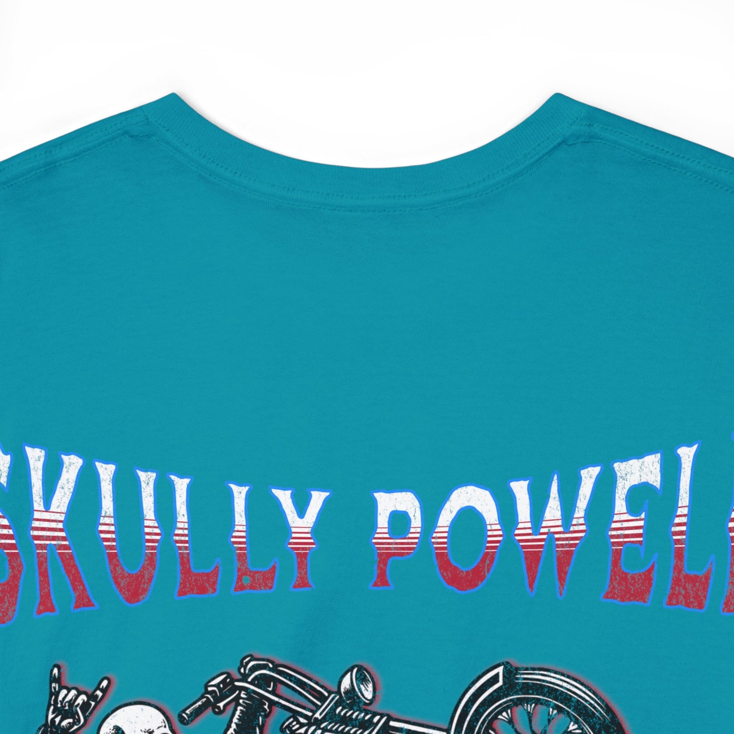 SKULLY ON BACK Unisex Heavy Cotton Tee
