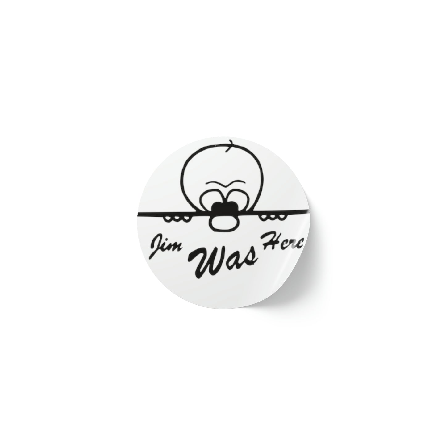 JIMBO Round Sticker Label Rolls