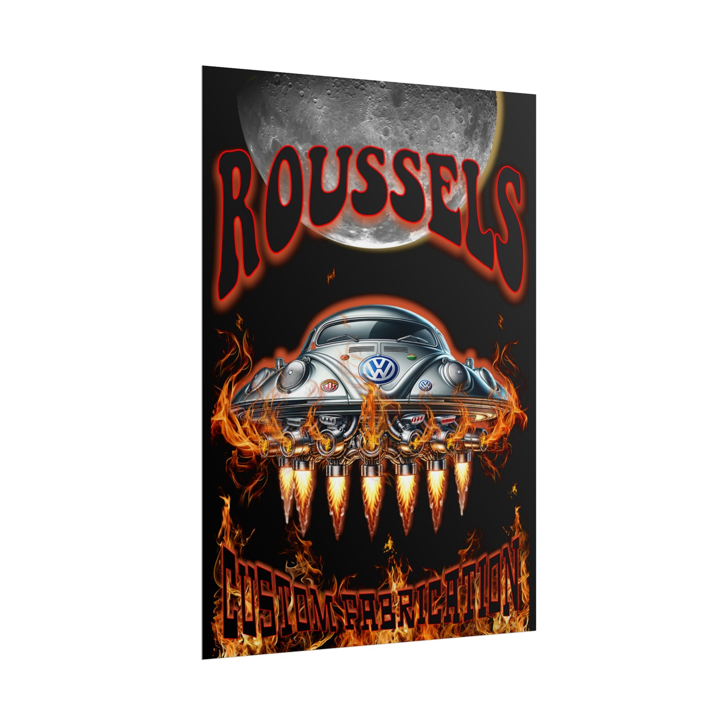 ROUSSEL'S CUSTOM LIMITED EDITION Rolled Posters
