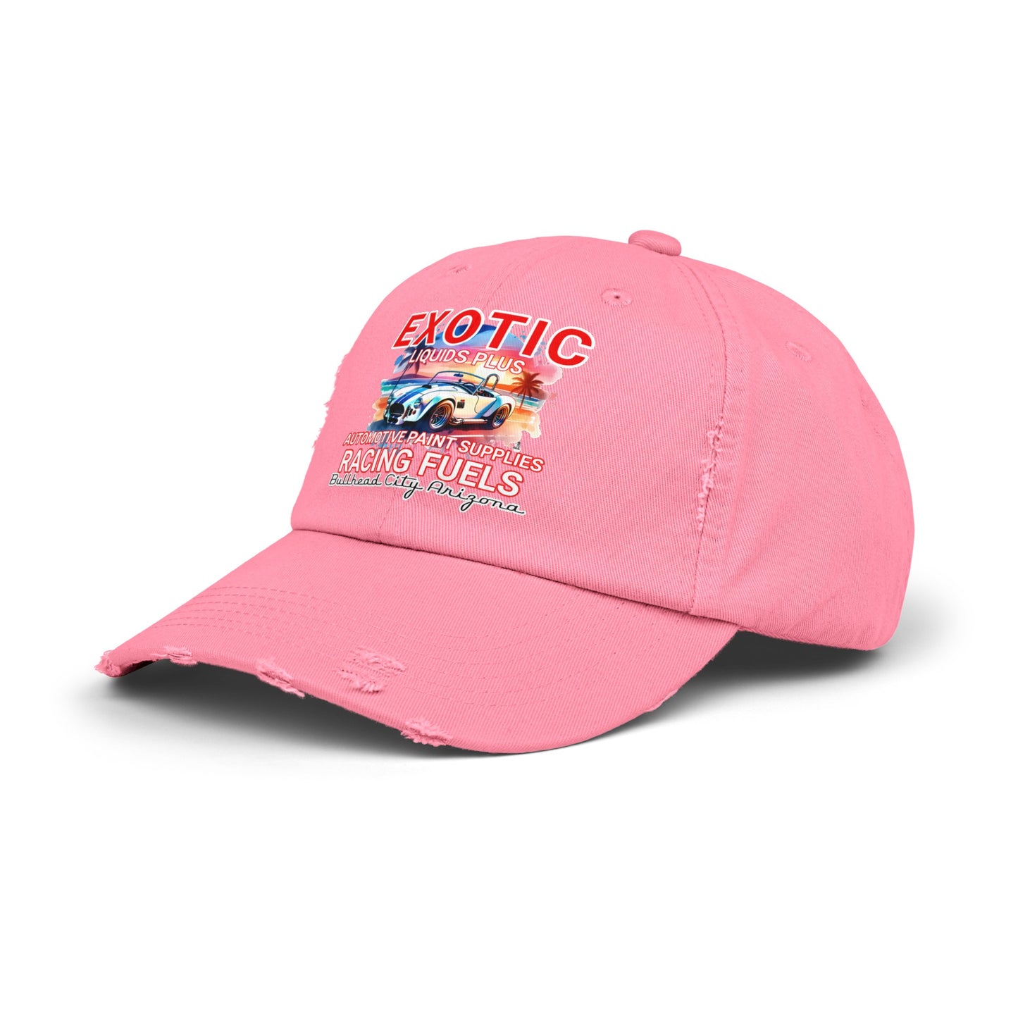 EXOTIC Unisex Distressed Cap