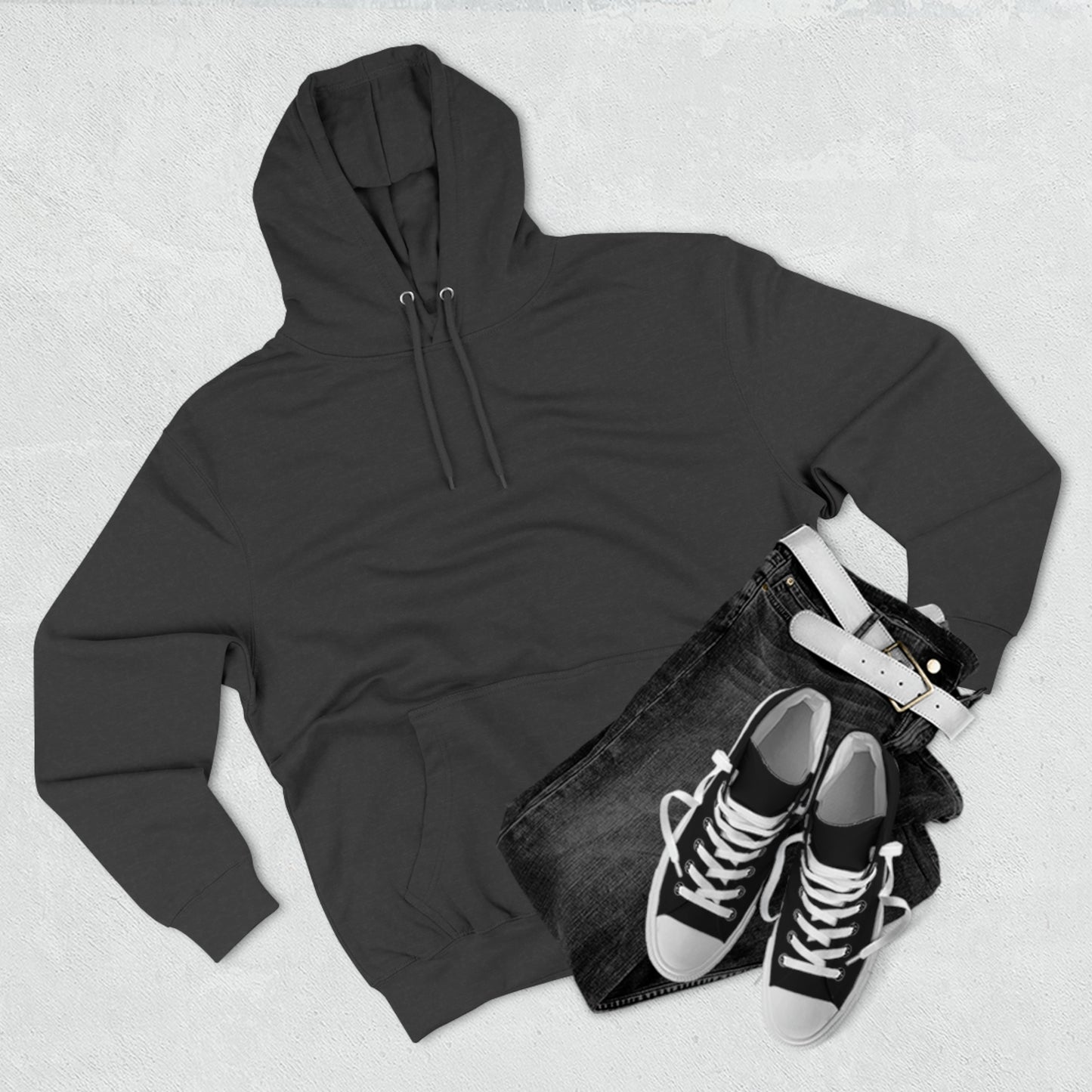 JIMMY Three-Panel Fleece Hoodie