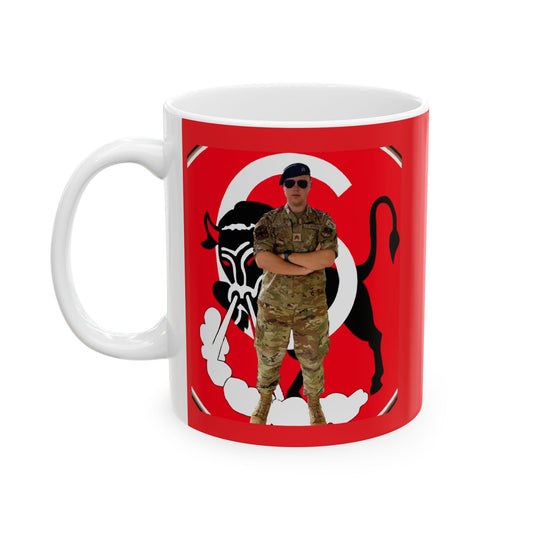 AIR FORCE Custom Ceramic Mug - Vintage Aviation Design, Perfect Gift for Pilots and Aviation Enthusiasts