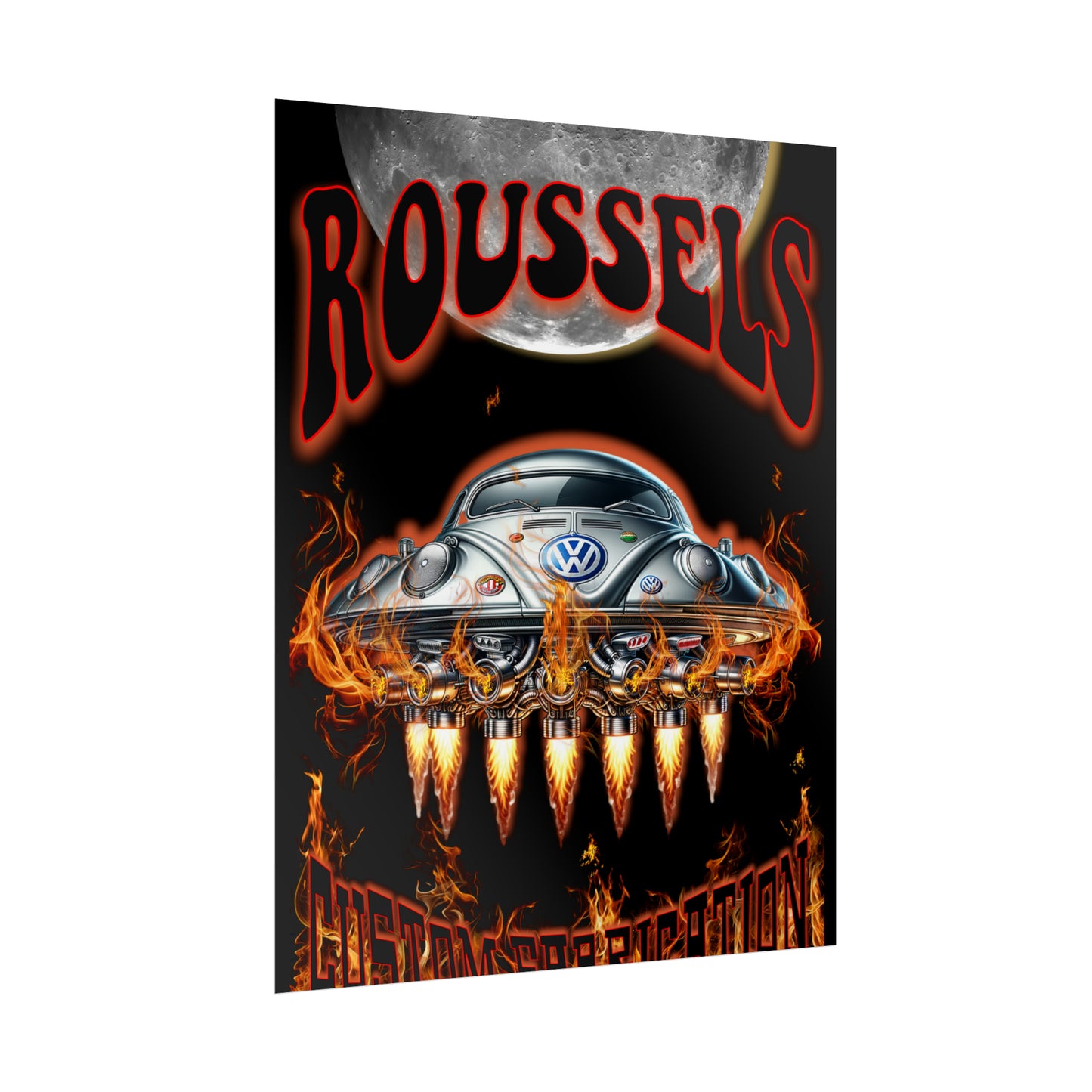 ROUSSEL'S CUSTOM LIMITED EDITION Rolled Posters