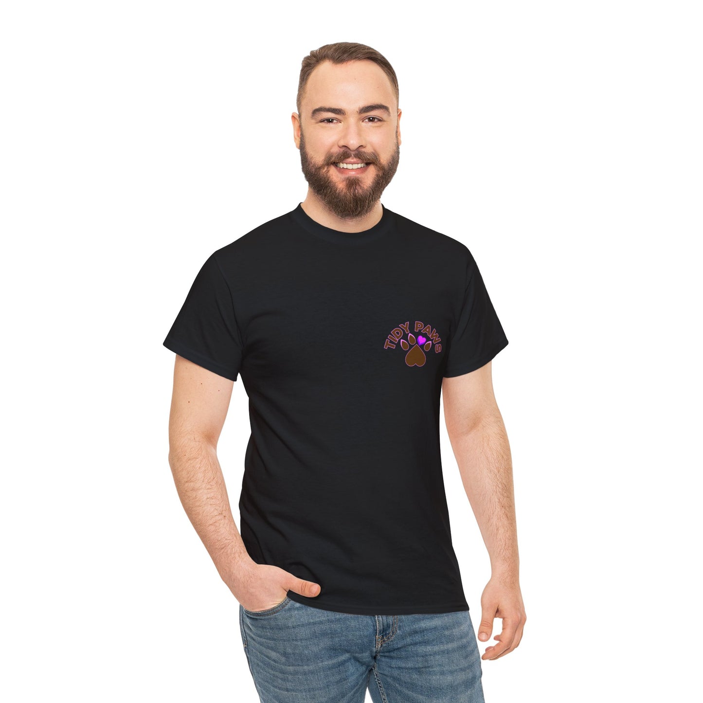 TIDY PAWS Unisex Heavy Cotton Tee