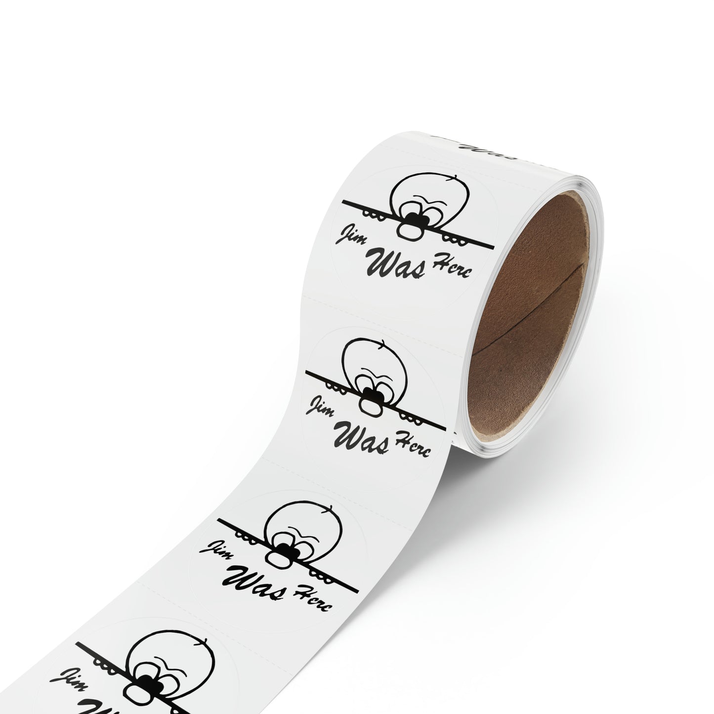JIMBO Round Sticker Label Rolls