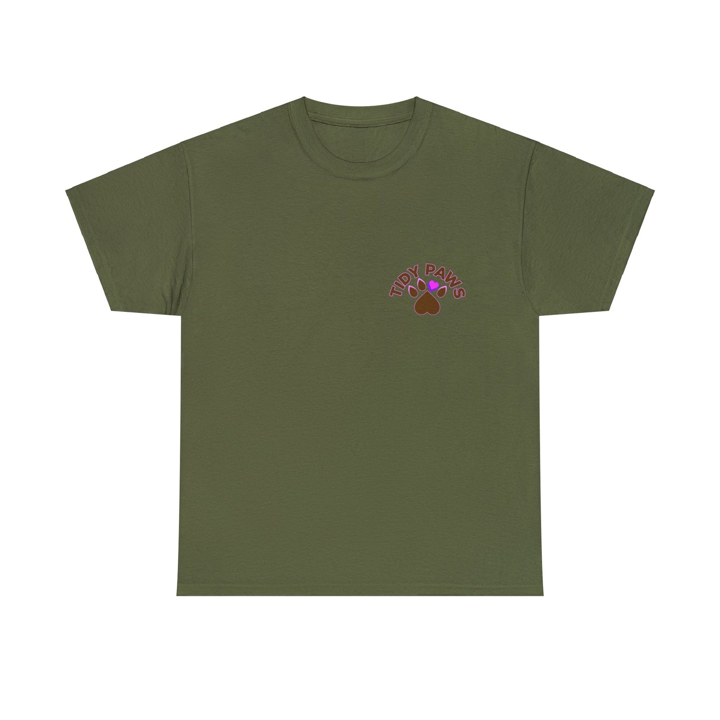 TIDY PAWS Unisex Heavy Cotton Tee