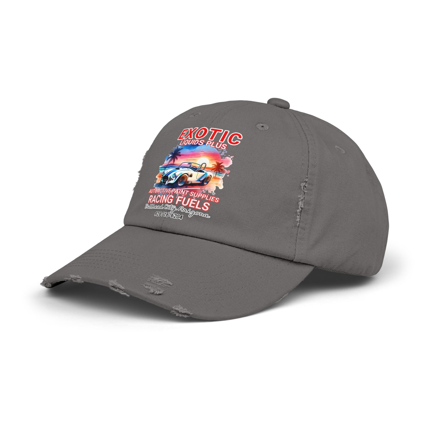 EXOTIC Unisex Distressed Cap