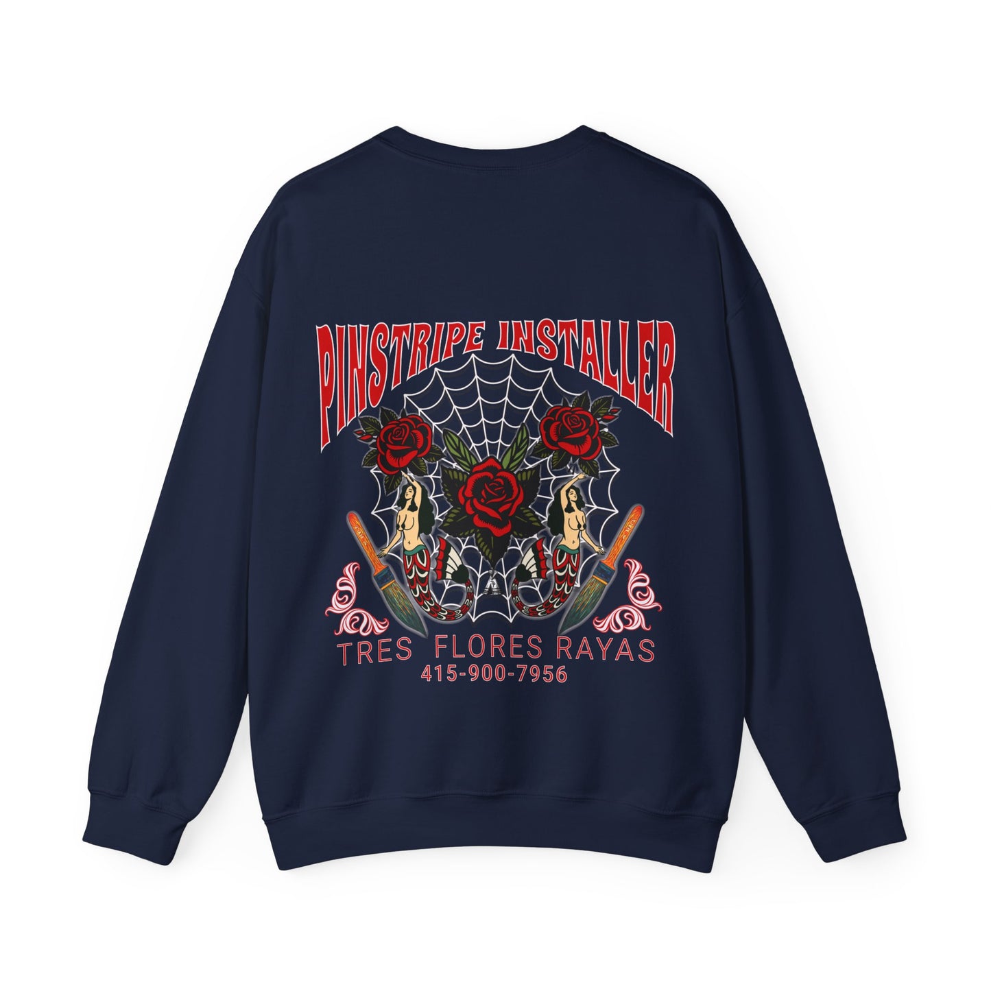 PINSTRIPER 1 PO Unisex Heavy Blend™ Crewneck Sweatshirt