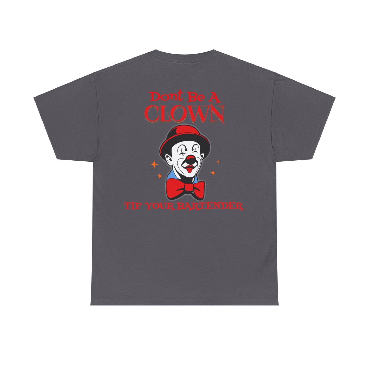 BARTENDER ON BACK  Unisex Heavy Cotton Tee