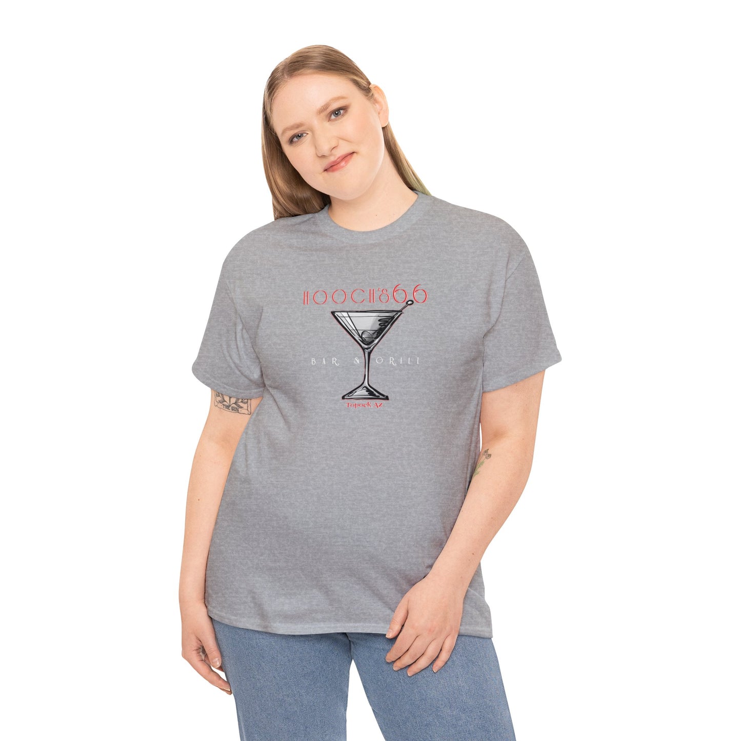 Hooch's BAR  Unisex Heavy Cotton Tee