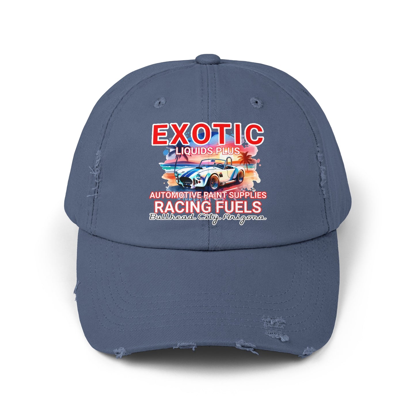 EXOTIC Unisex Distressed Cap