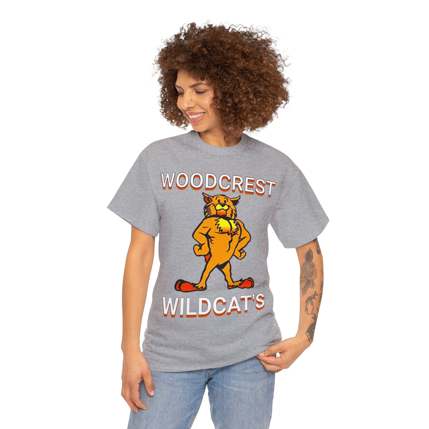 W00DCREST   Unisex Heavy Cotton Tee