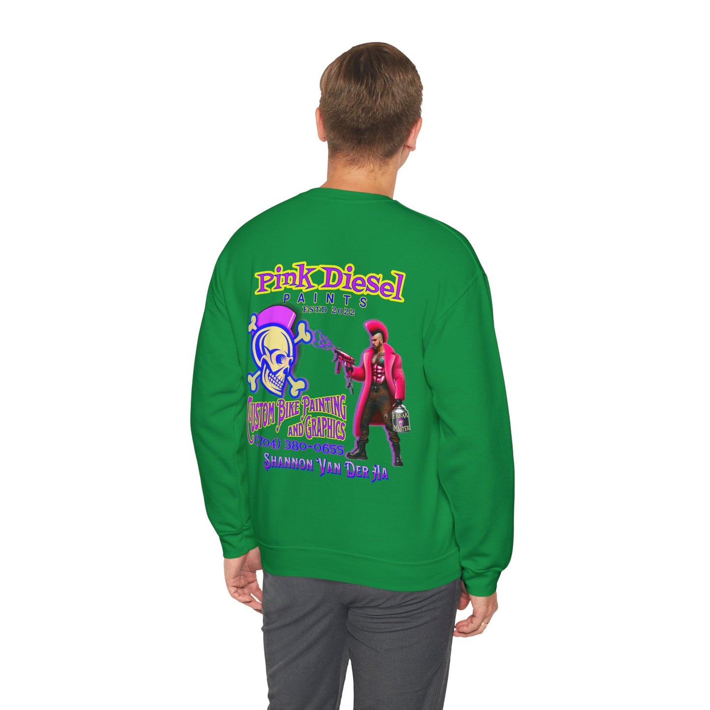 PINK DIESEL Unisex Heavy Blend™ Crewneck Sweatshirt