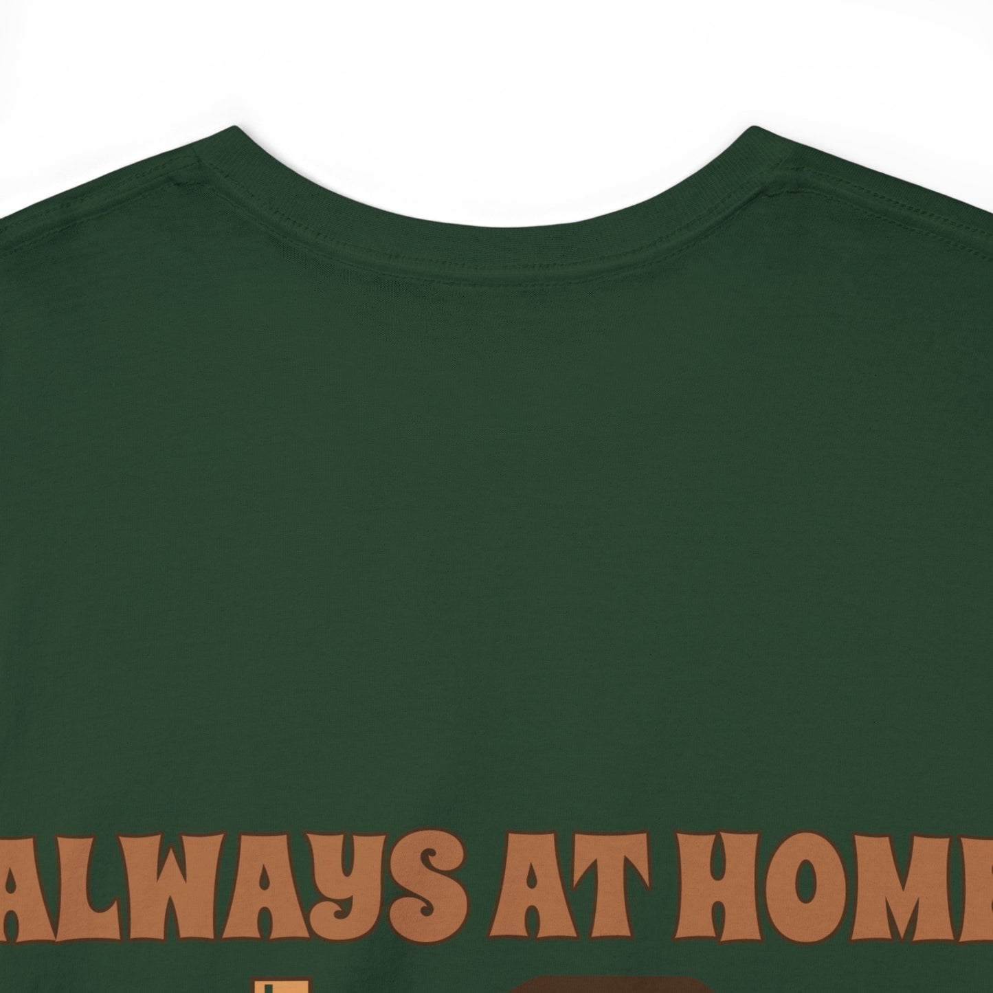 CAMPING ON BACK Unisex Heavy Cotton Tee