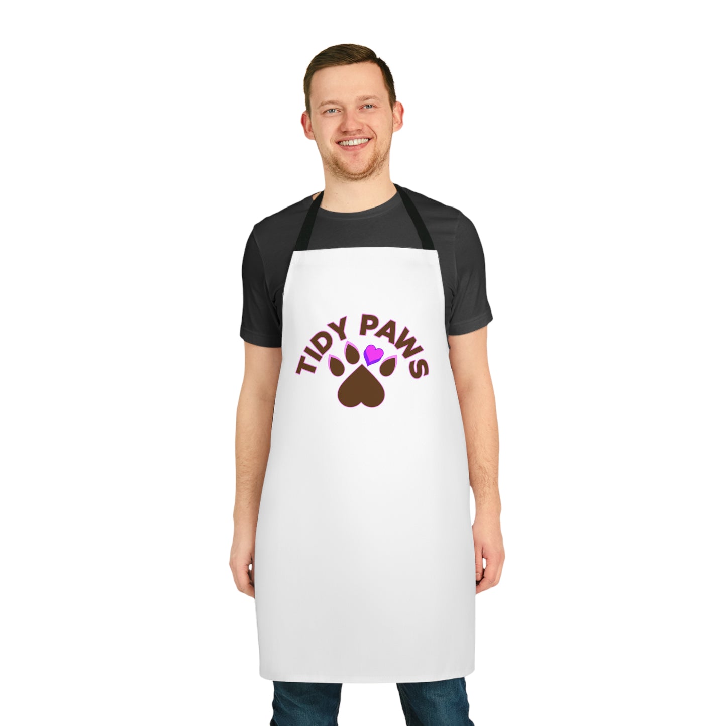 TIDY PAWS Apron, 5-Color Straps (AOP)