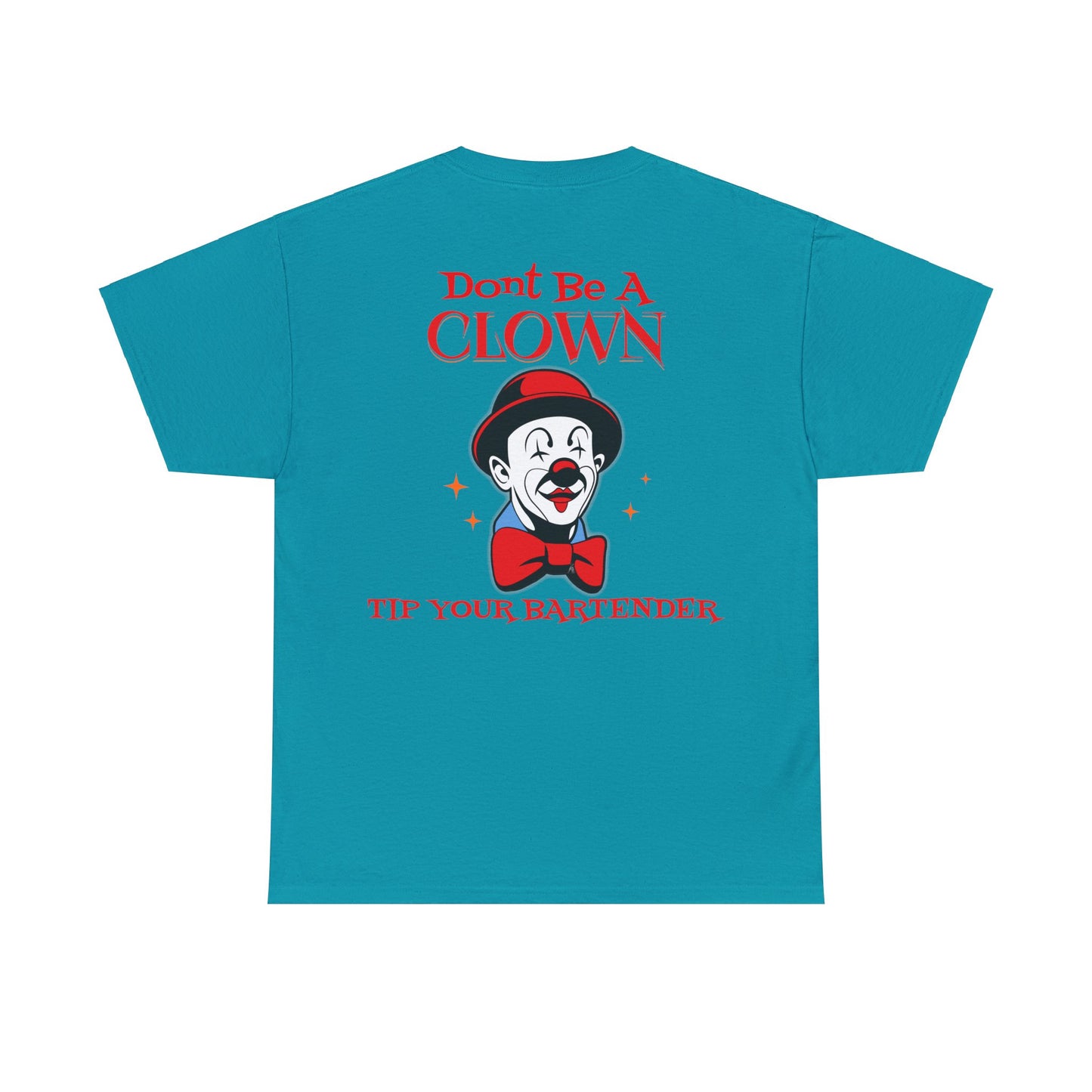 BARTENDER ON BACK  Unisex Heavy Cotton Tee