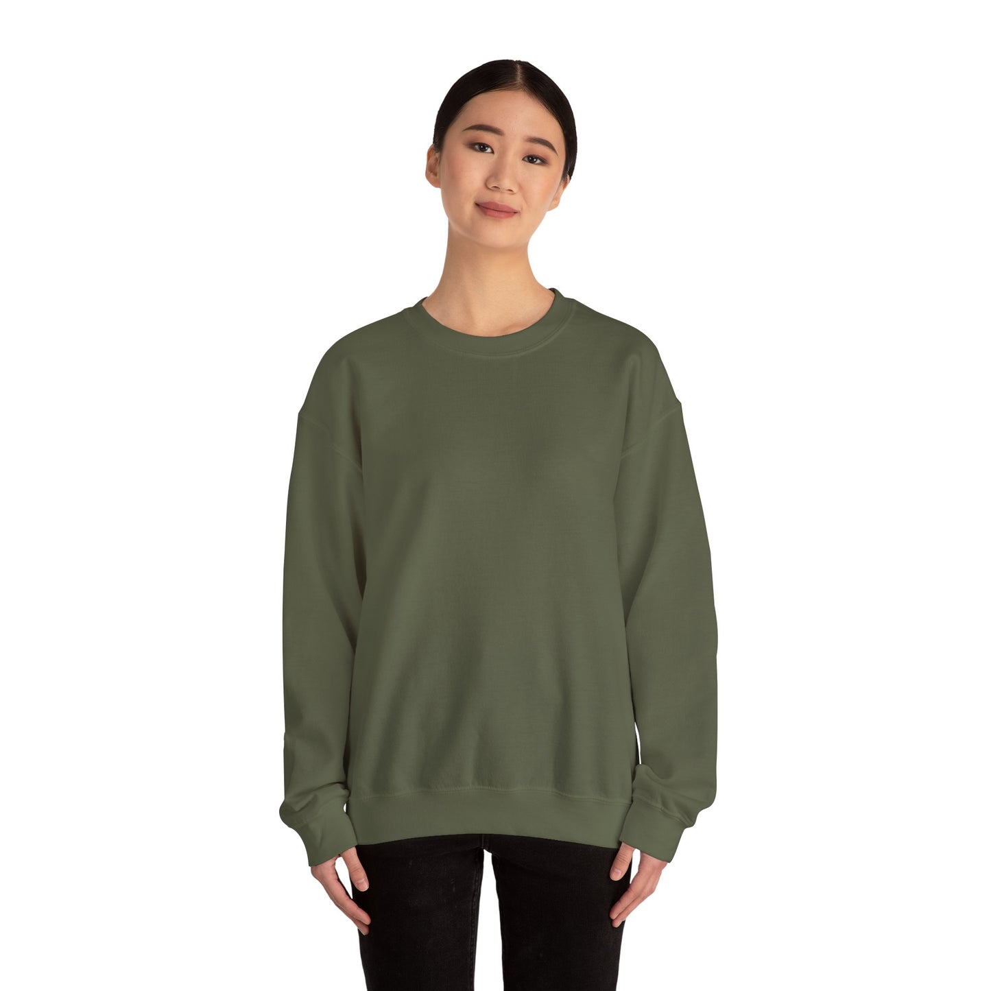 Low Down Custom Paint Crewneck Sweatshirt with phone number