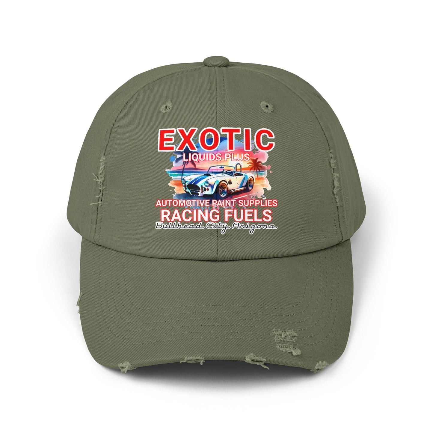 EXOTIC Unisex Distressed Cap