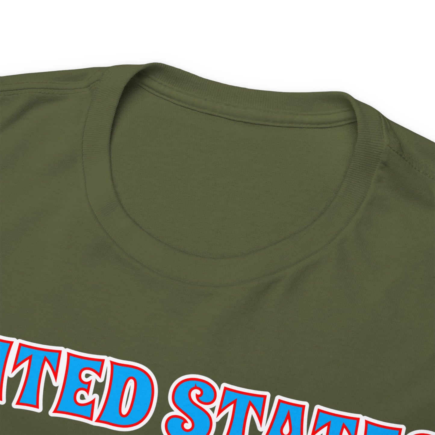 RURAL CARRIER ON front Unisex Heavy Cotton Tee