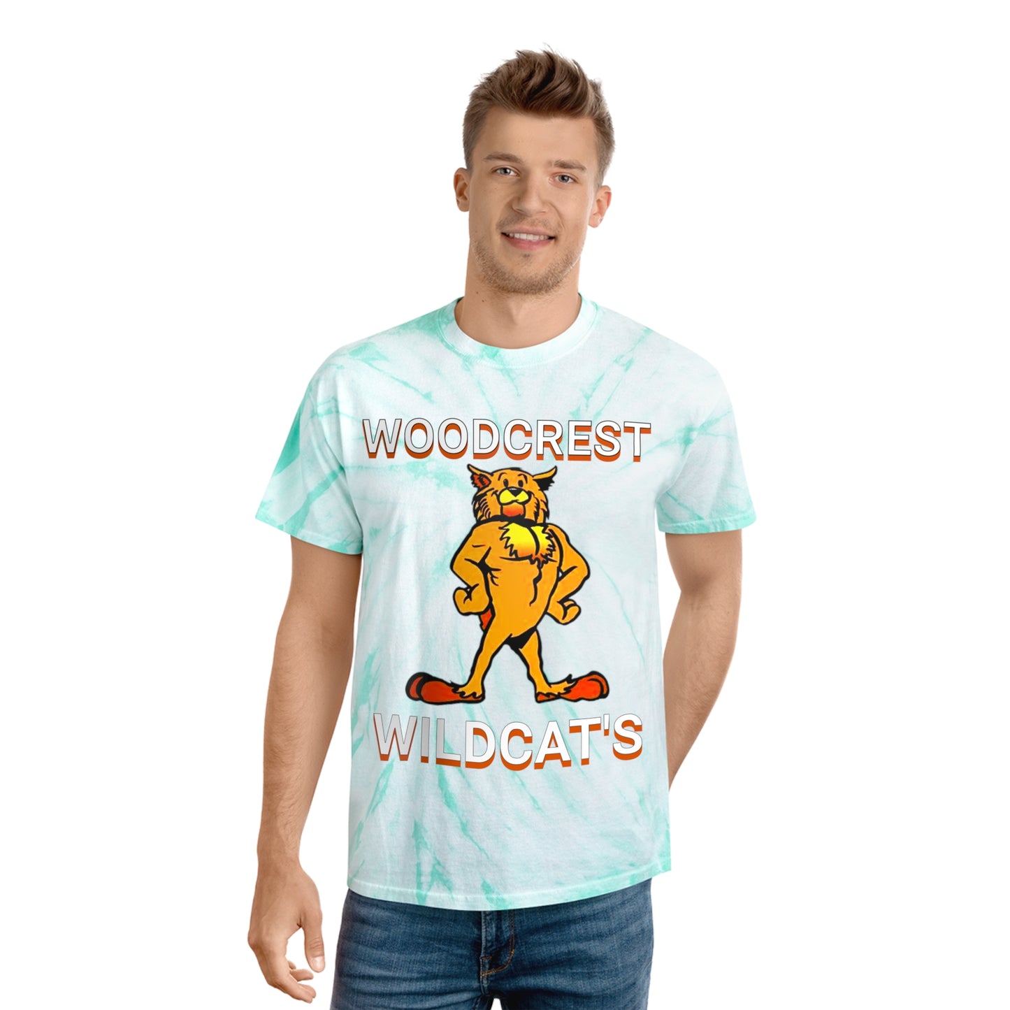 WOODCREST  Tie-Dye Tee, Cyclone