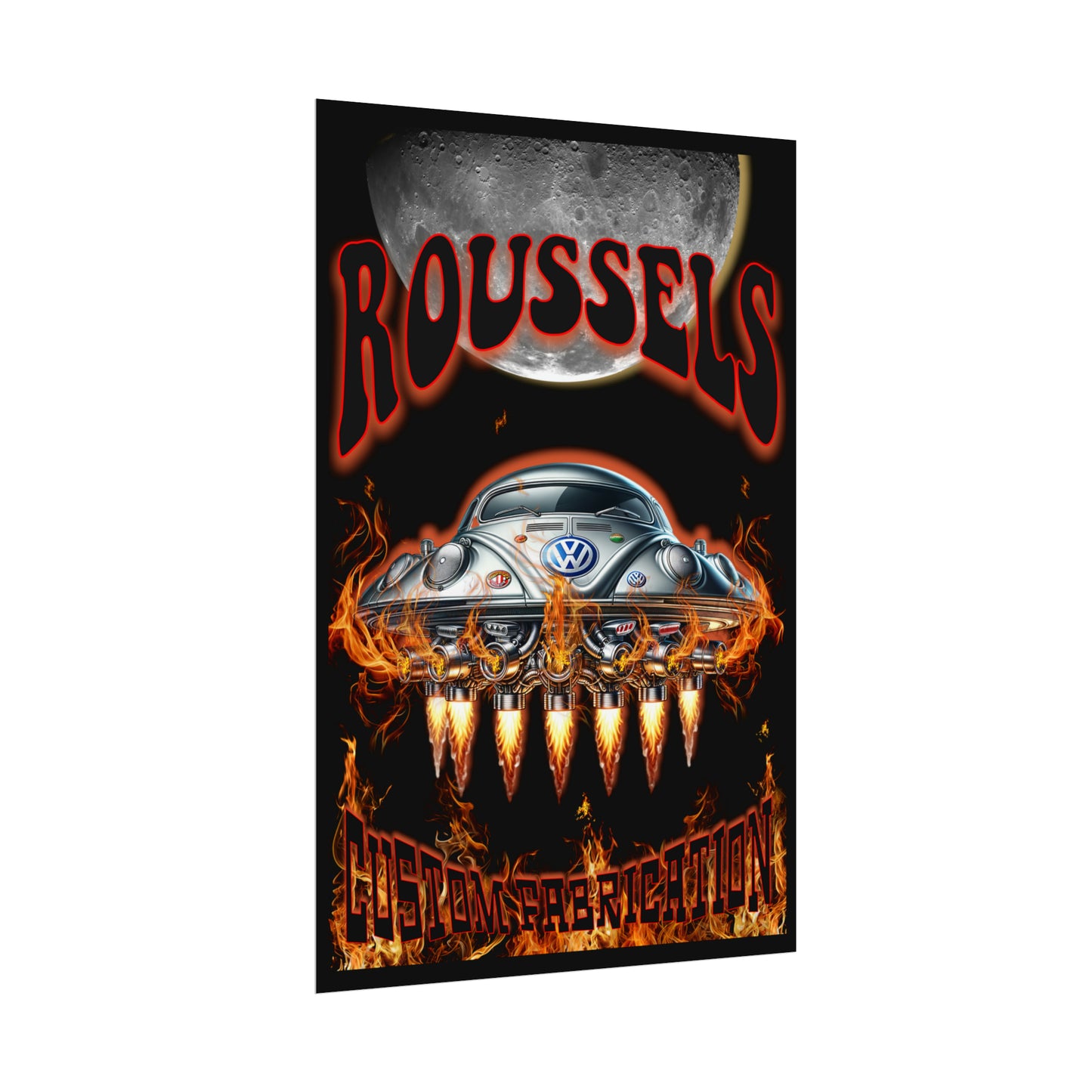 ROUSSEL'S CUSTOM LIMITED EDITION Rolled Posters