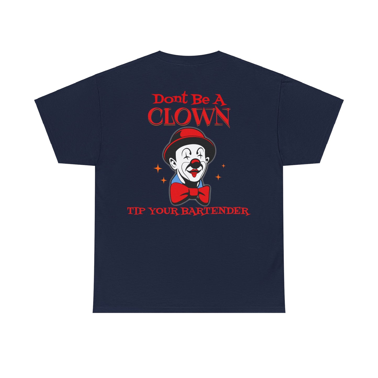 BARTENDER ON BACK  Unisex Heavy Cotton Tee