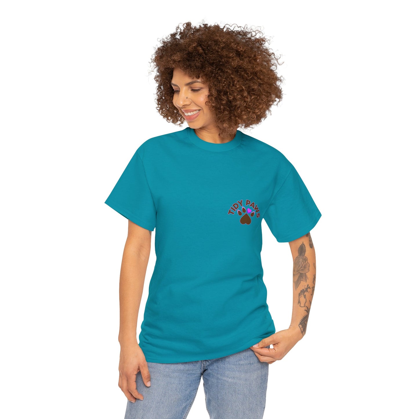 TIDY PAWS Unisex Heavy Cotton Tee
