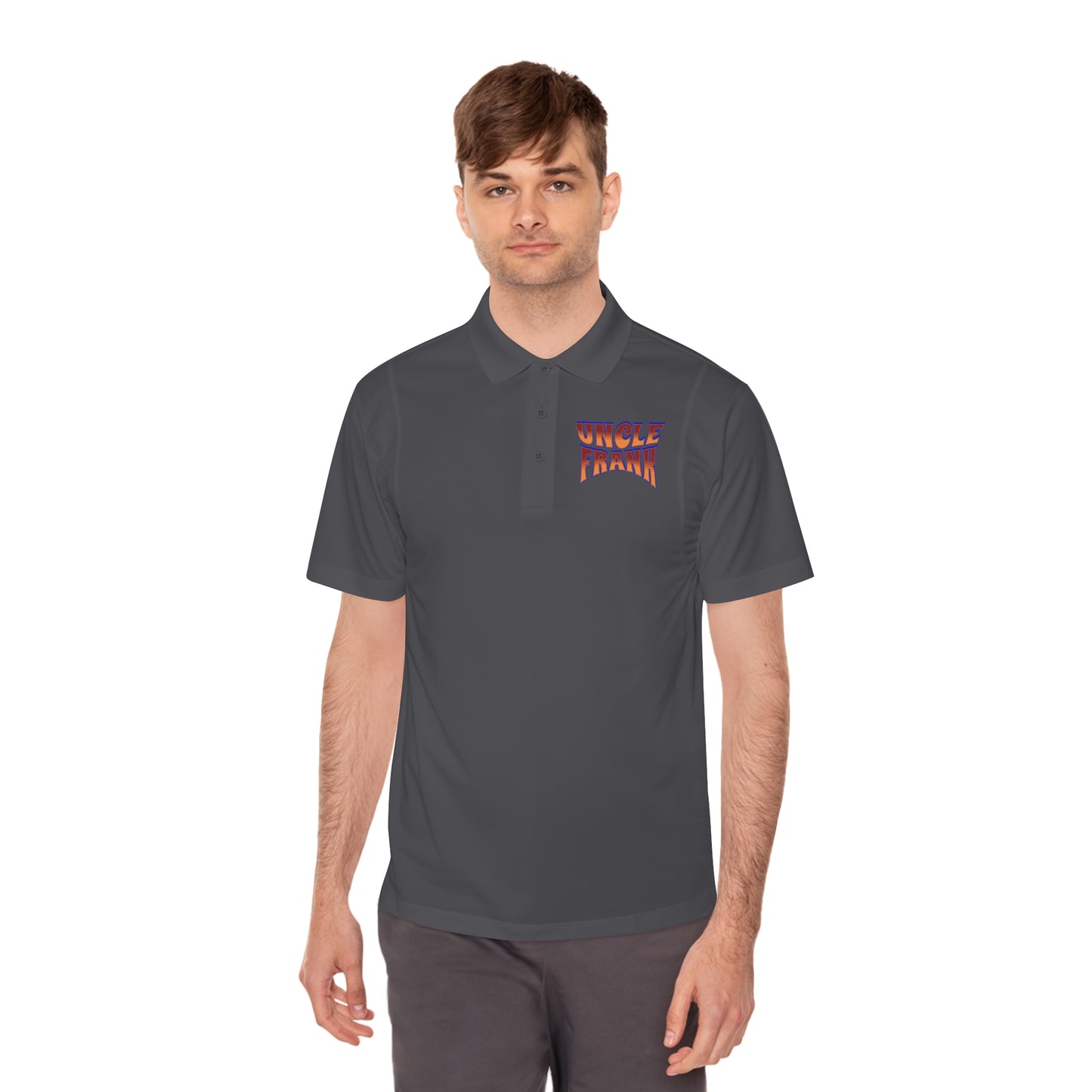 UNCLE FRANK Men's Sport Polo Shirt