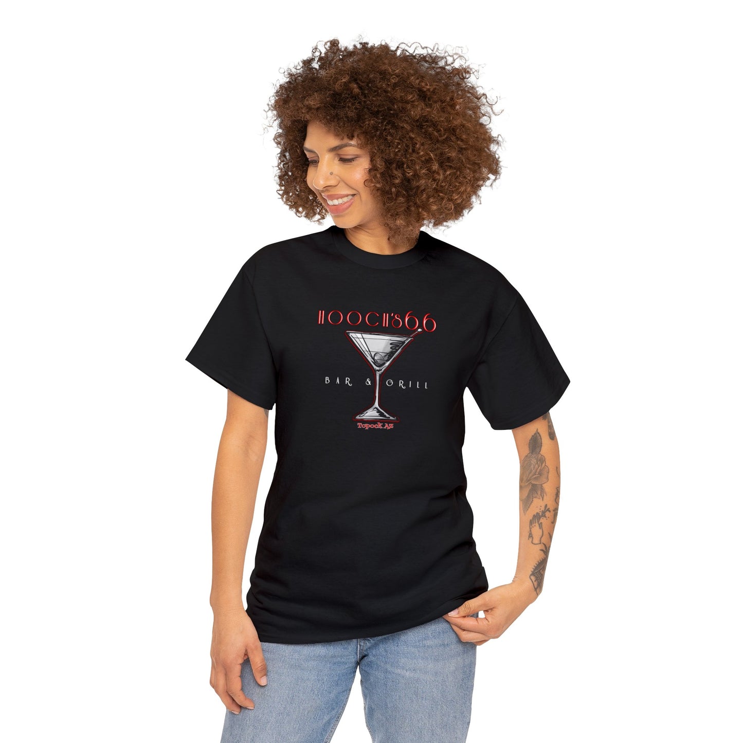 Hooch's BAR  Unisex Heavy Cotton Tee