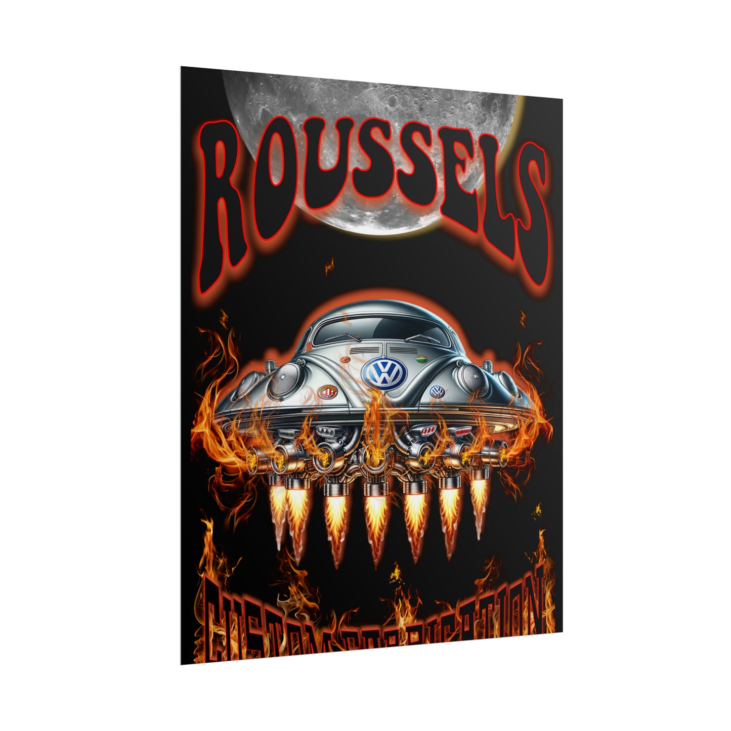 ROUSSEL'S CUSTOM LIMITED EDITION Rolled Posters