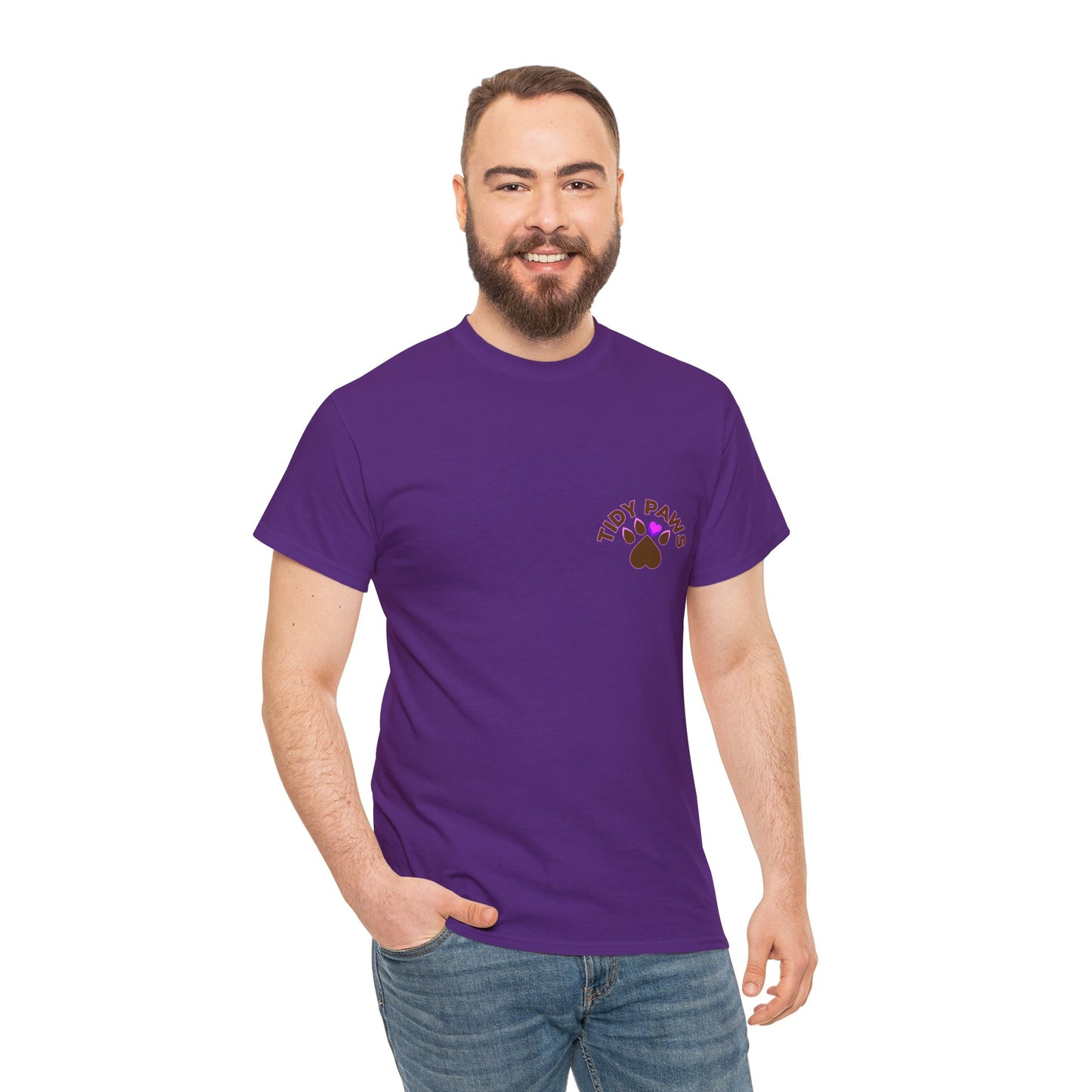 TIDY PAWS Unisex Heavy Cotton Tee