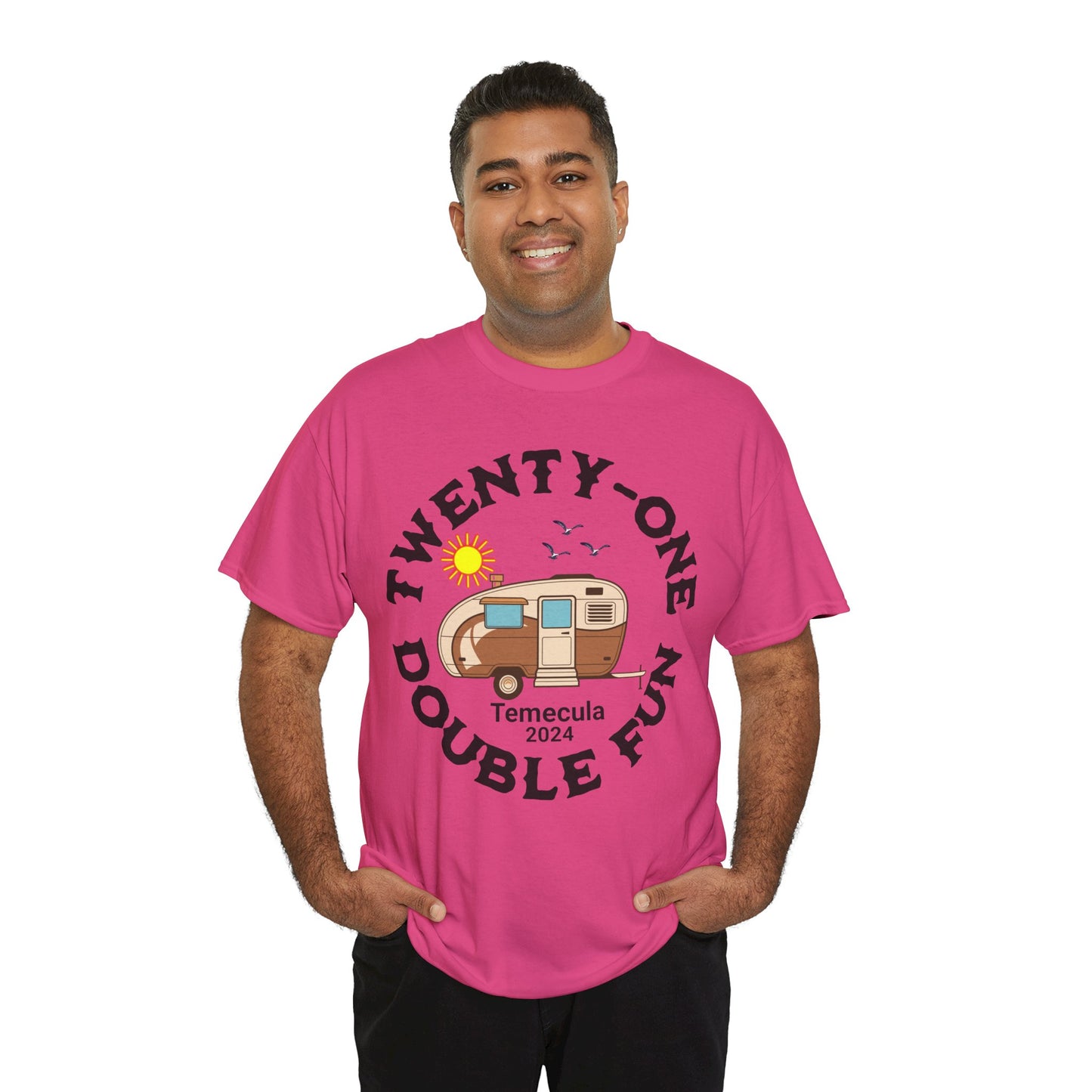TWINS   Unisex Heavy Cotton Tee