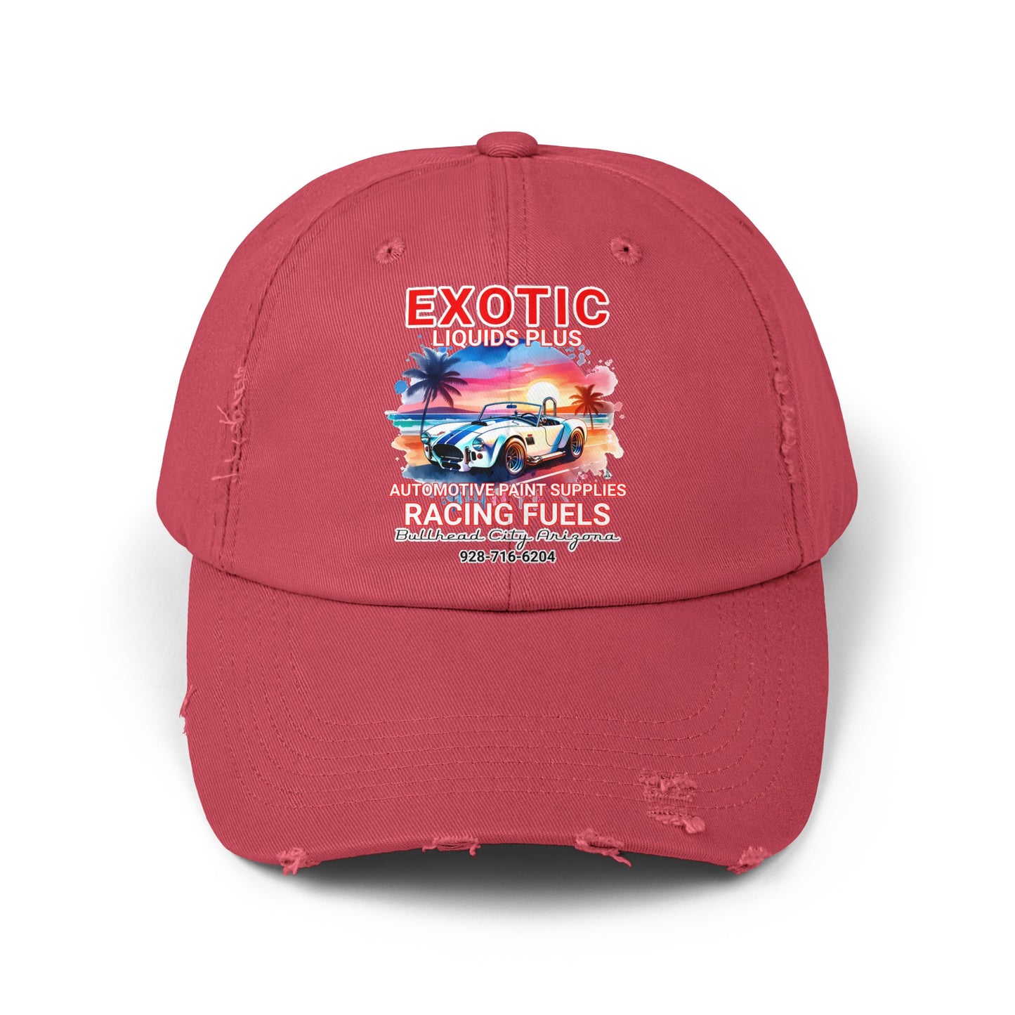 EXOTIC Unisex Distressed Cap