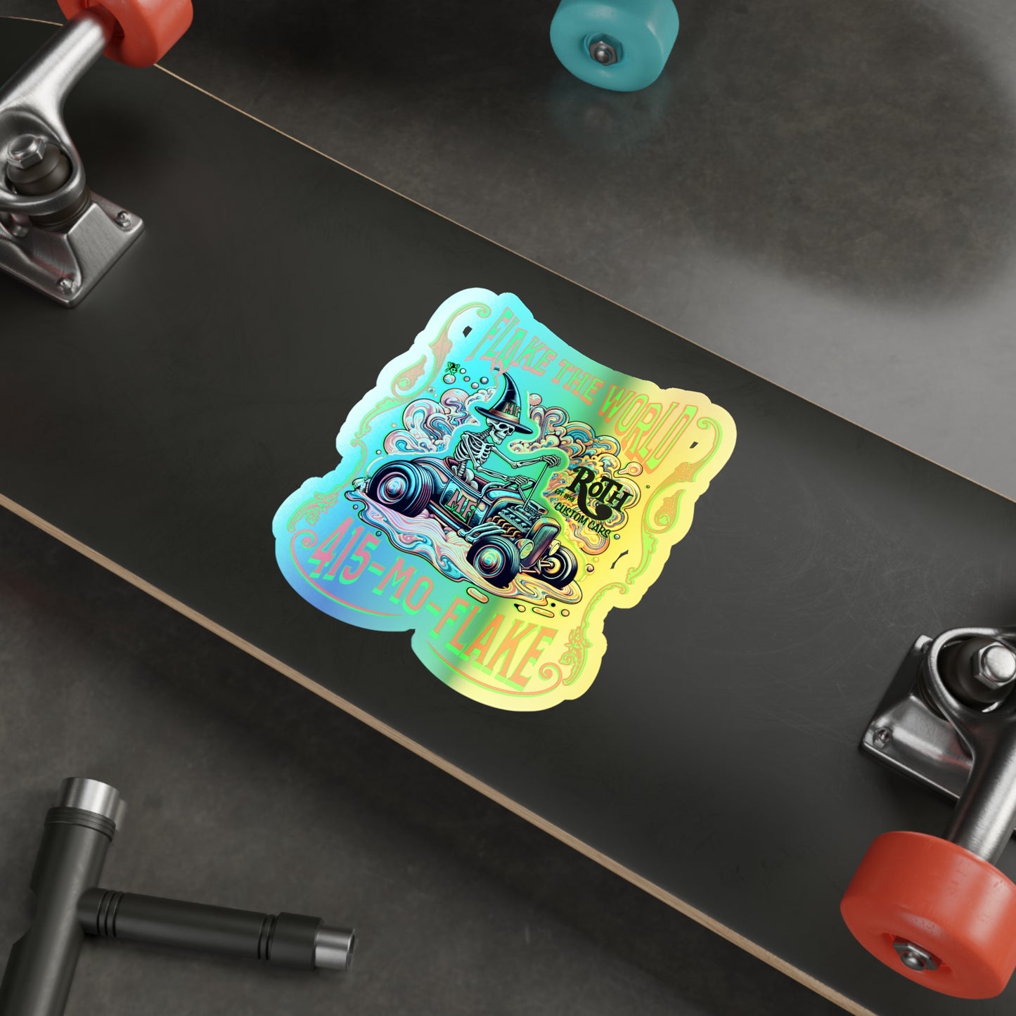 LIL DADDY Holographic Die-cut Stickers