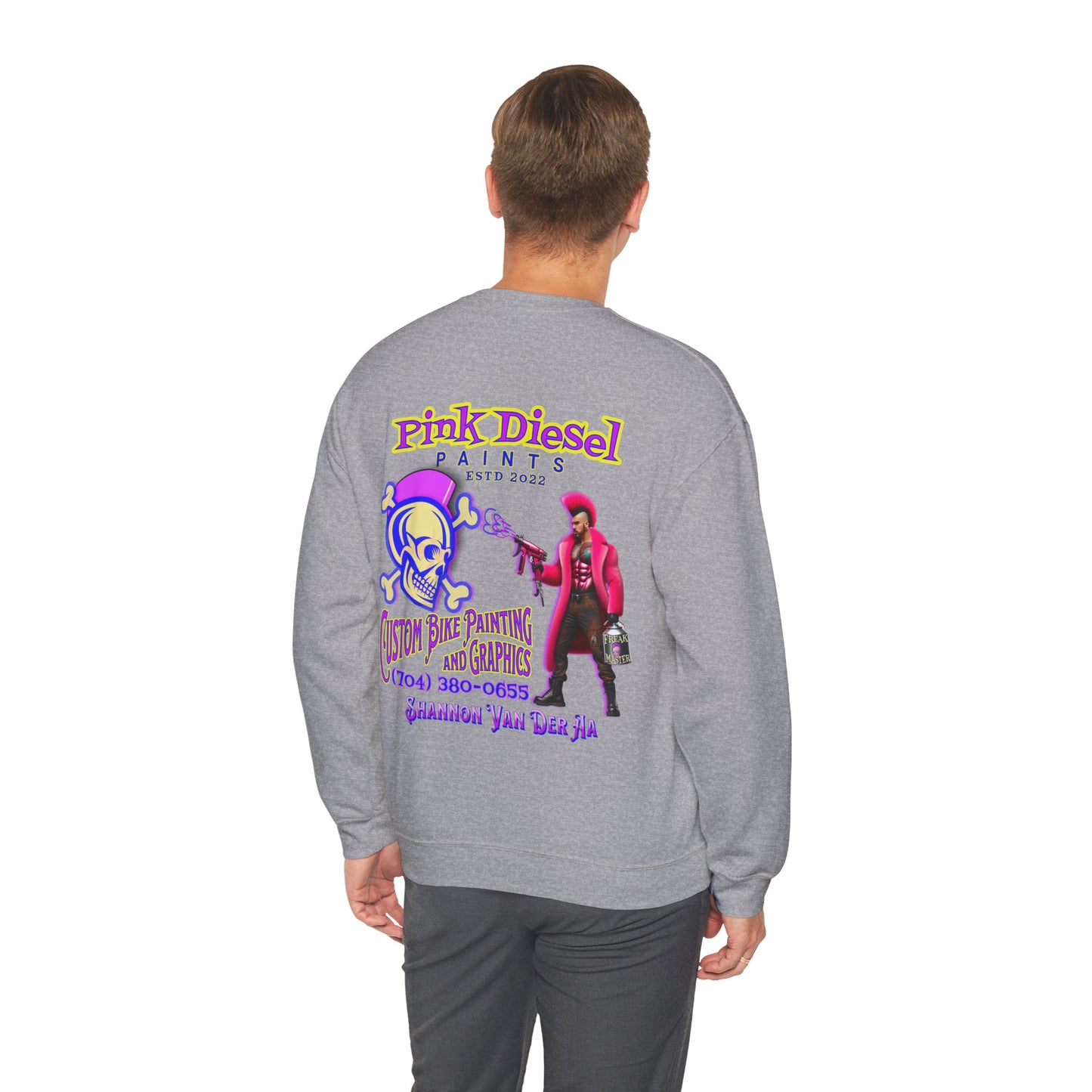 PINK DIESEL Unisex Heavy Blend™ Crewneck Sweatshirt