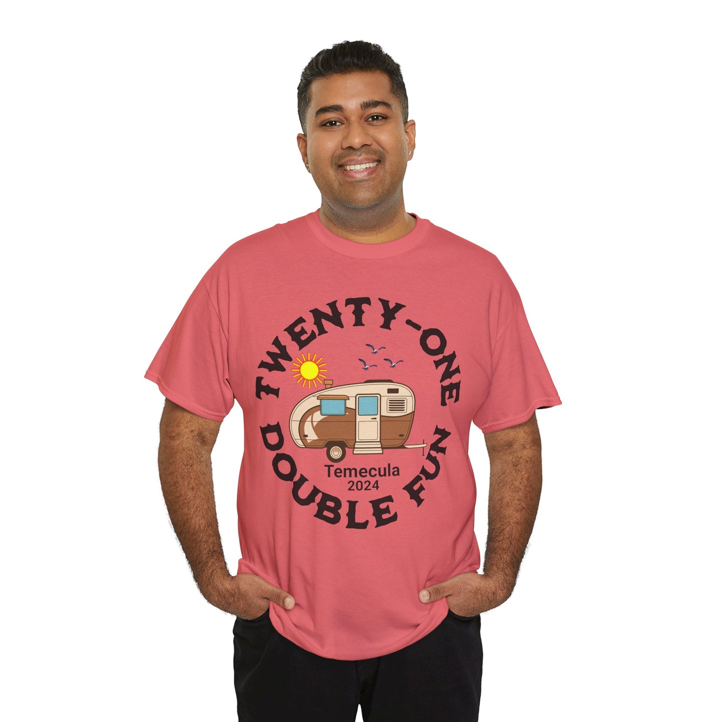 TWINS   Unisex Heavy Cotton Tee