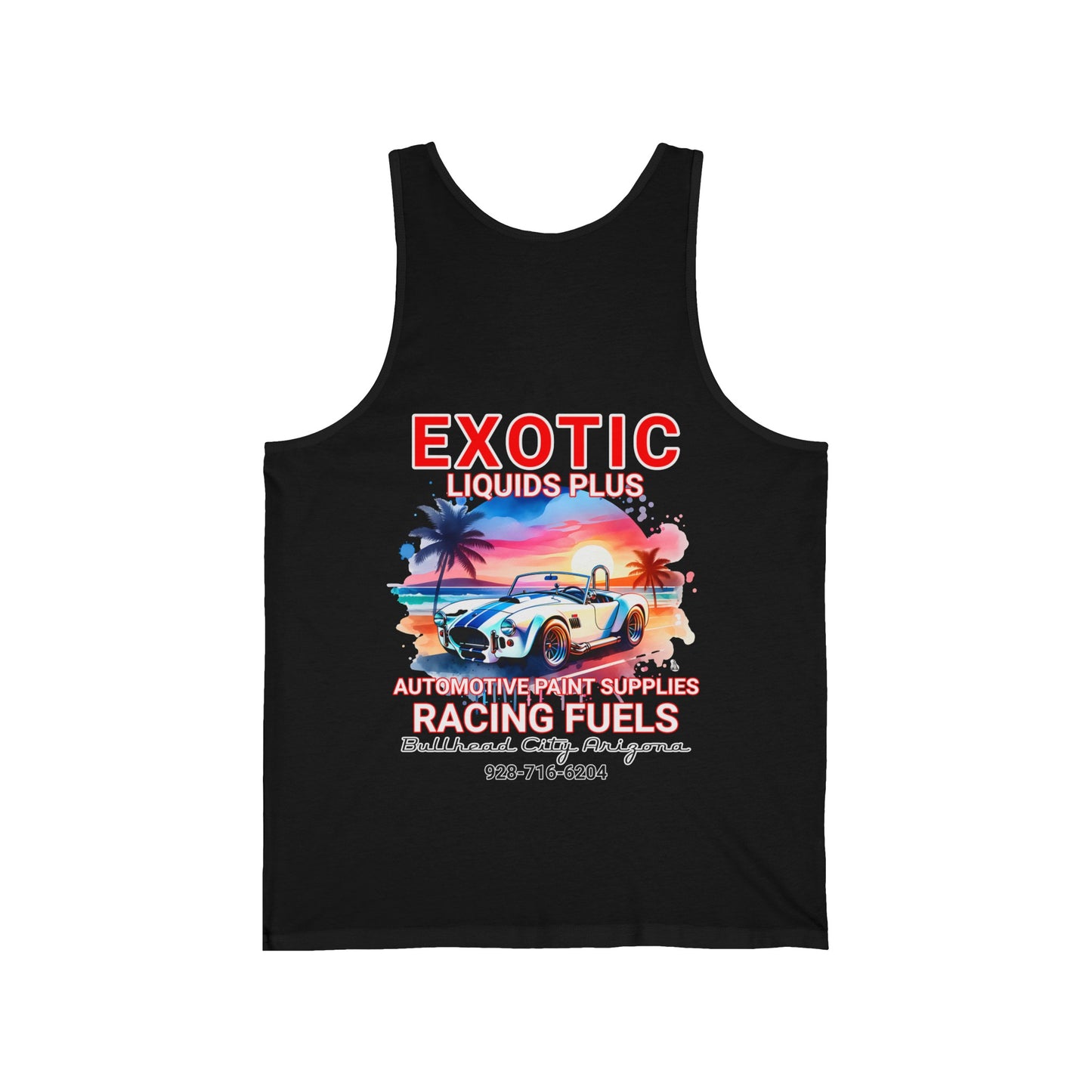 EXOTIC TANK BACK Unisex Jersey Tank