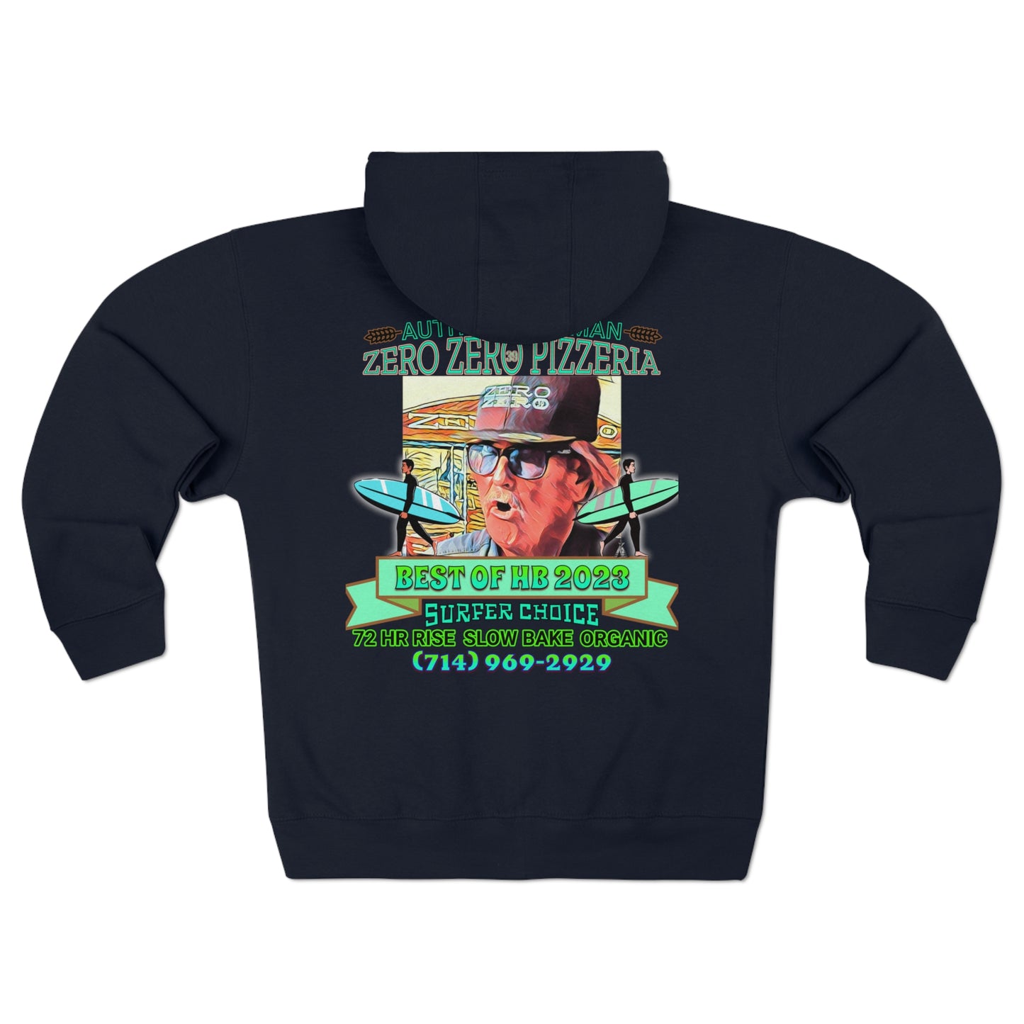 JIMBO ZERO Unisex Zip Hoodie