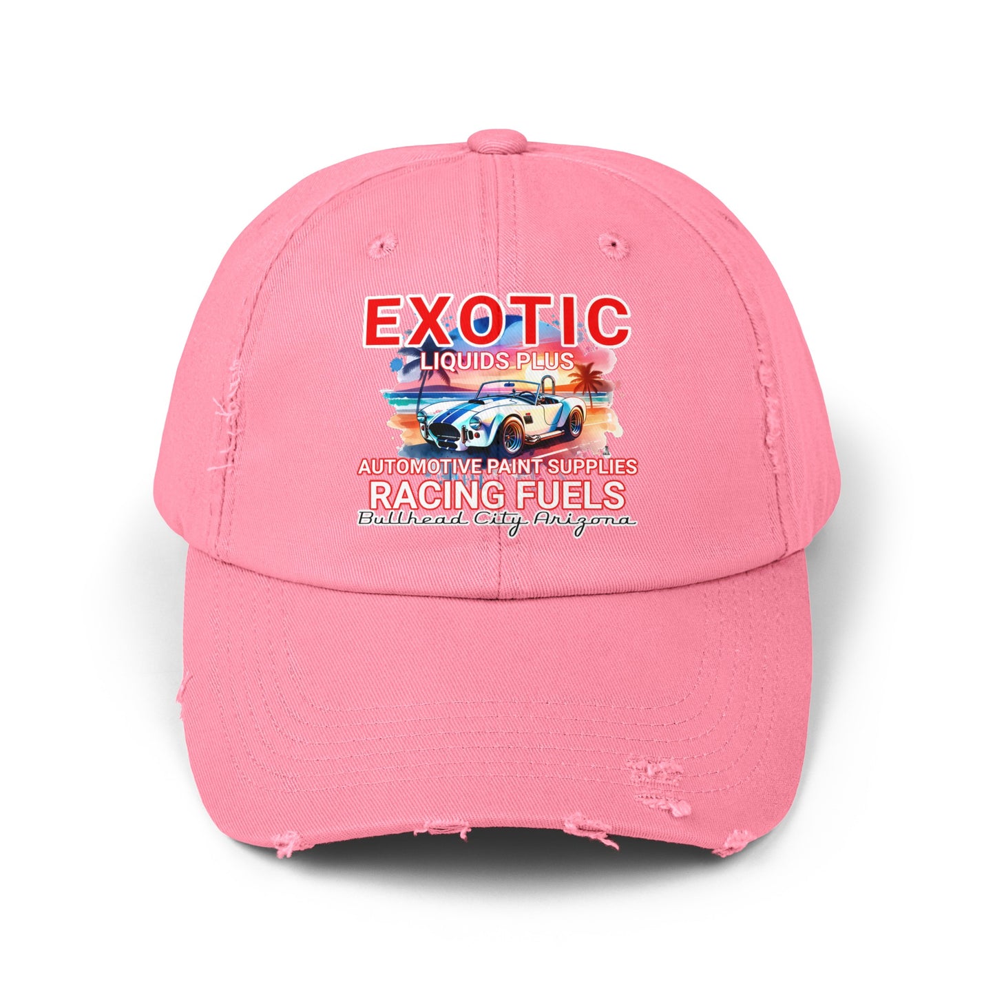 EXOTIC Unisex Distressed Cap