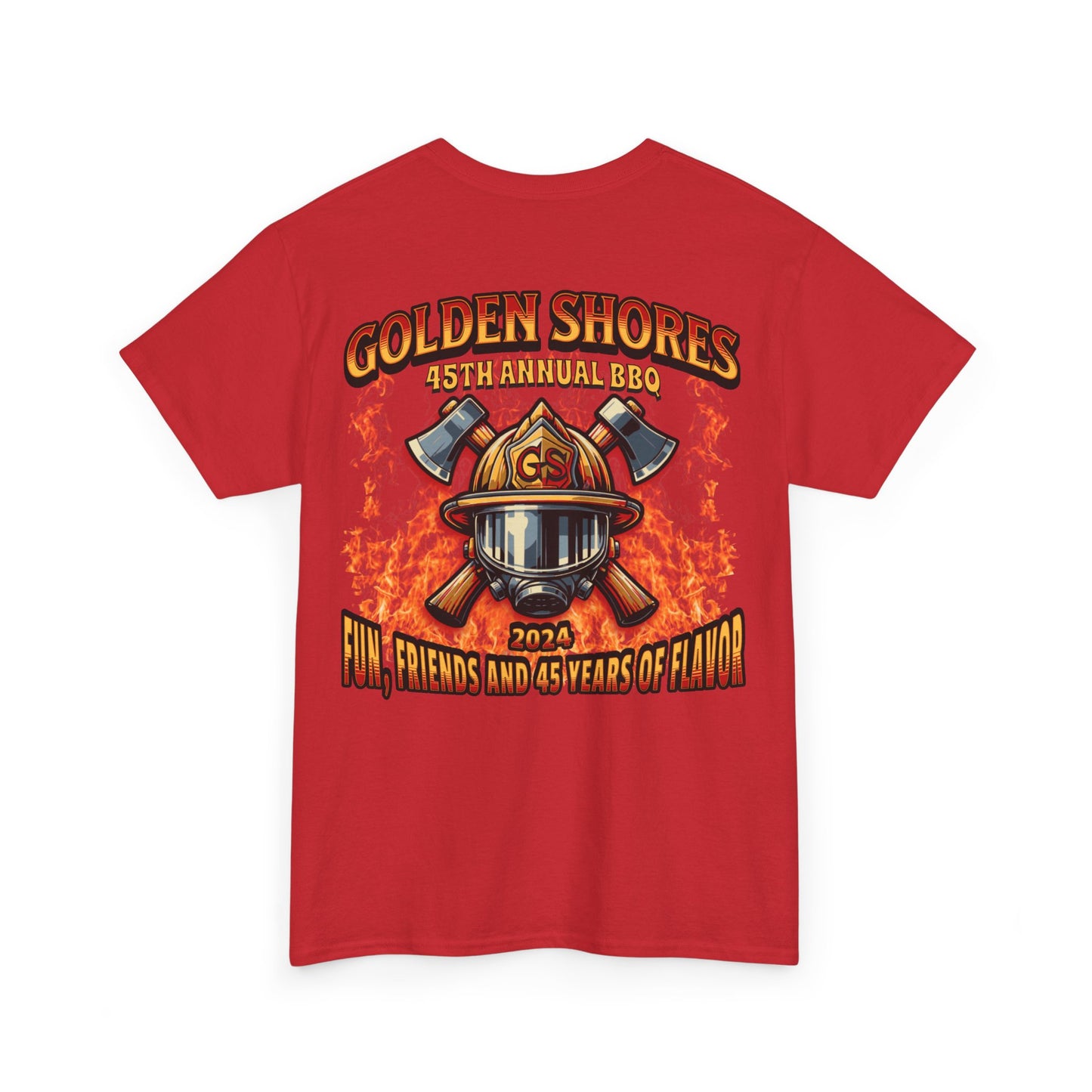 GSFD BBQ Unisex Heavy Cotton Tee