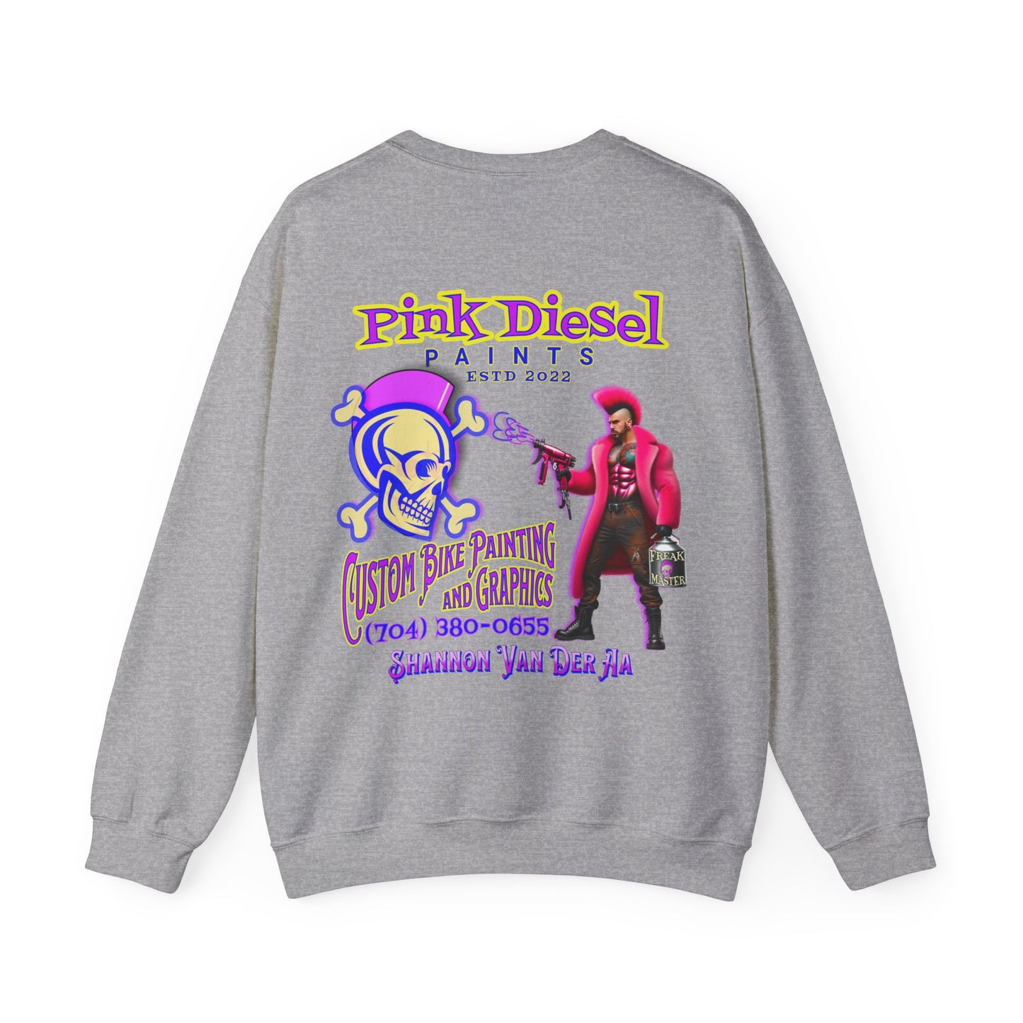 PINK DIESEL Unisex Heavy Blend™ Crewneck Sweatshirt
