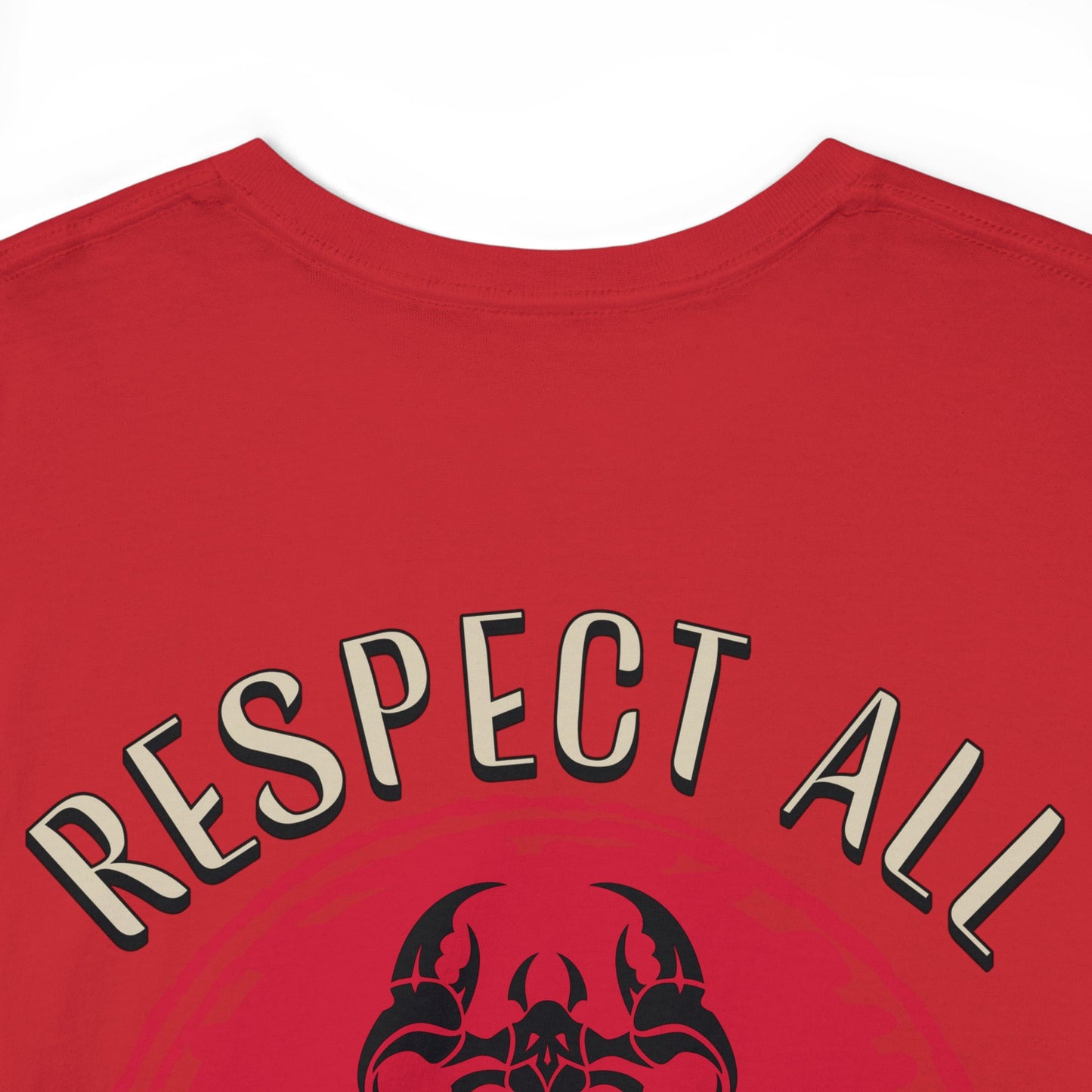 RESPECT ON BACK Unisex Heavy Cotton Tee
