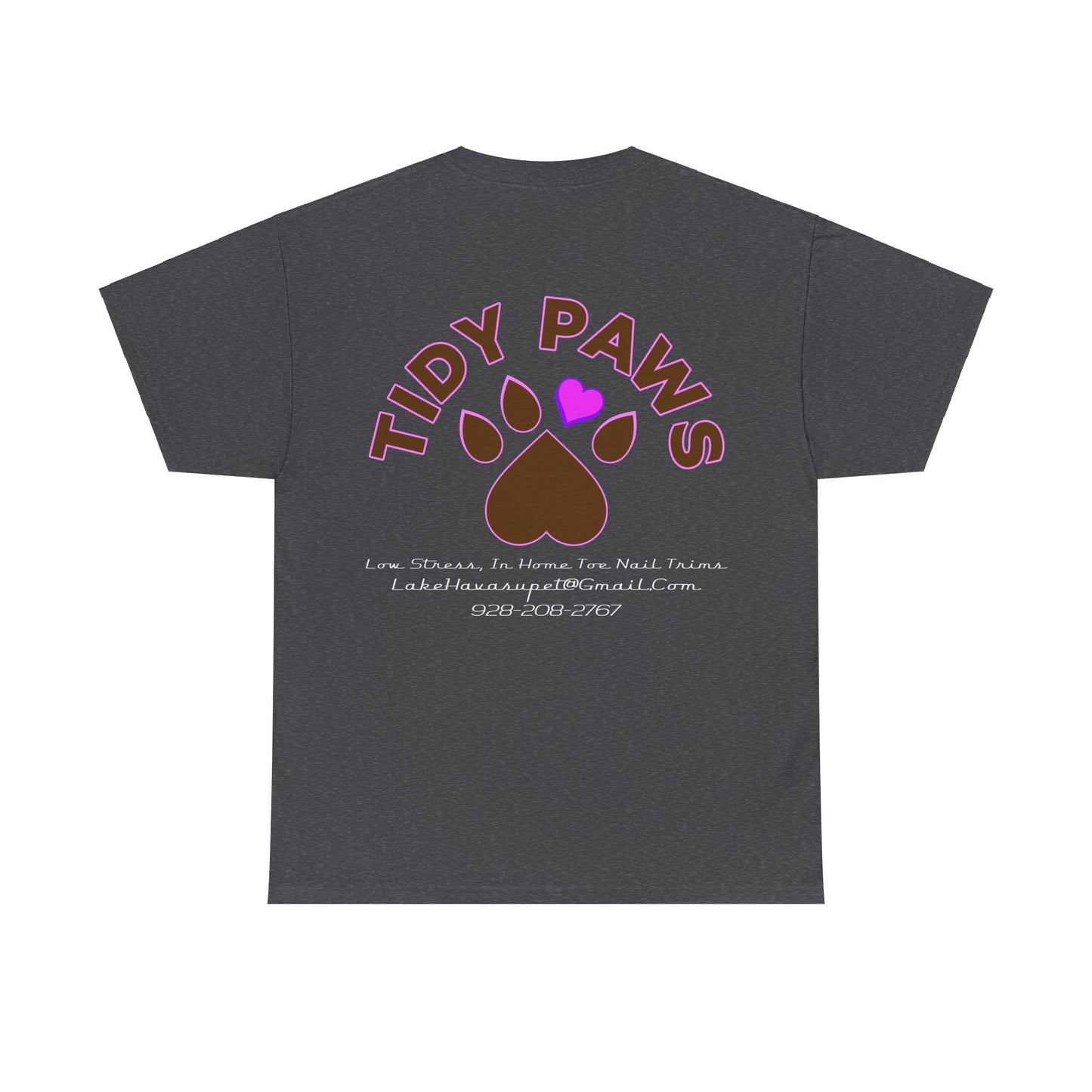 TIDY PAWS Unisex Heavy Cotton Tee