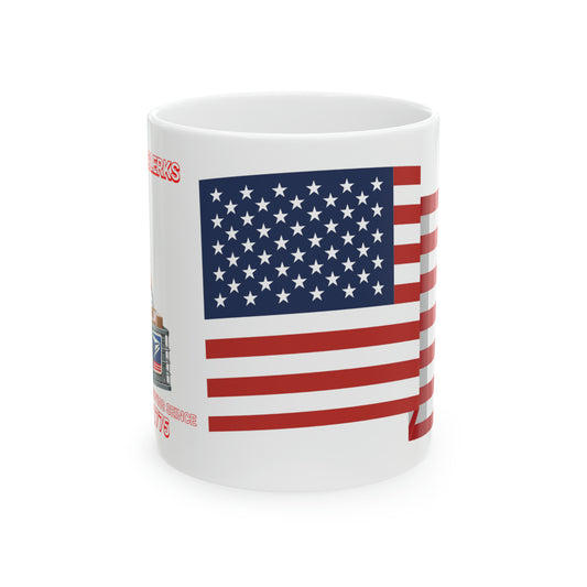 POSTAL CLERK 11oz MUG